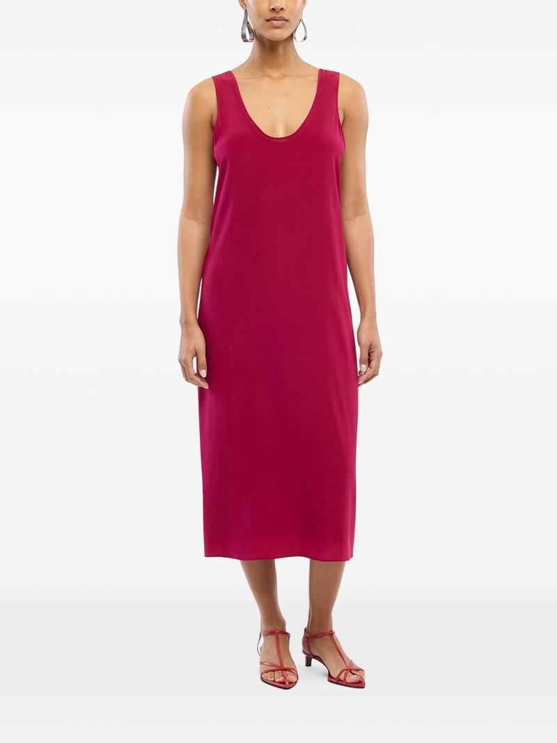 Another Tomorrow silk tank dress outlook