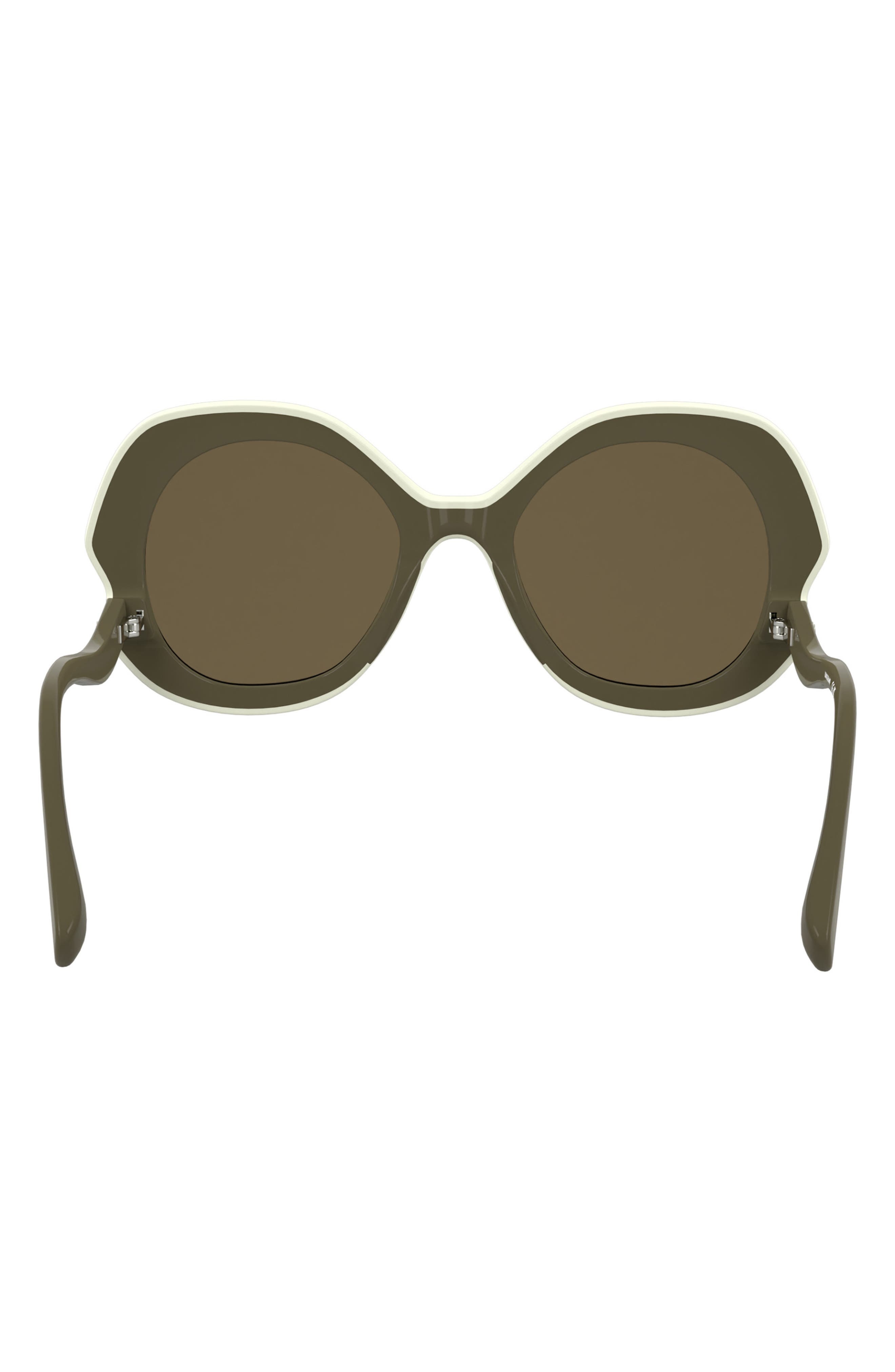 Longchamp 52mm Oval Sunglasses in Khaki at Nordstrom - 4
