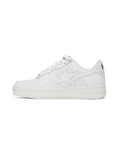 A BATHING APE® White STA #6 Sneakers outlook