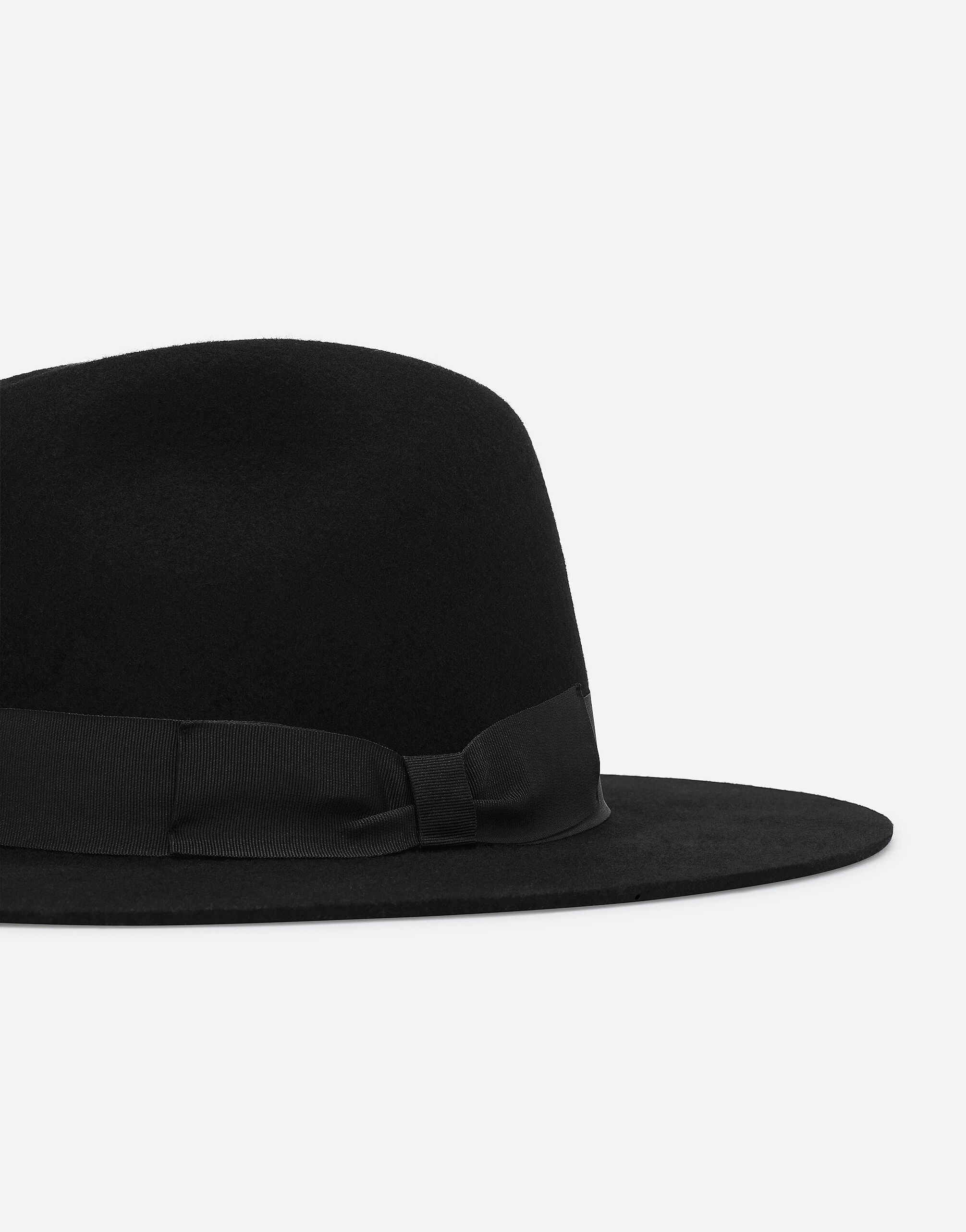 Wool felt fedora hat - 4