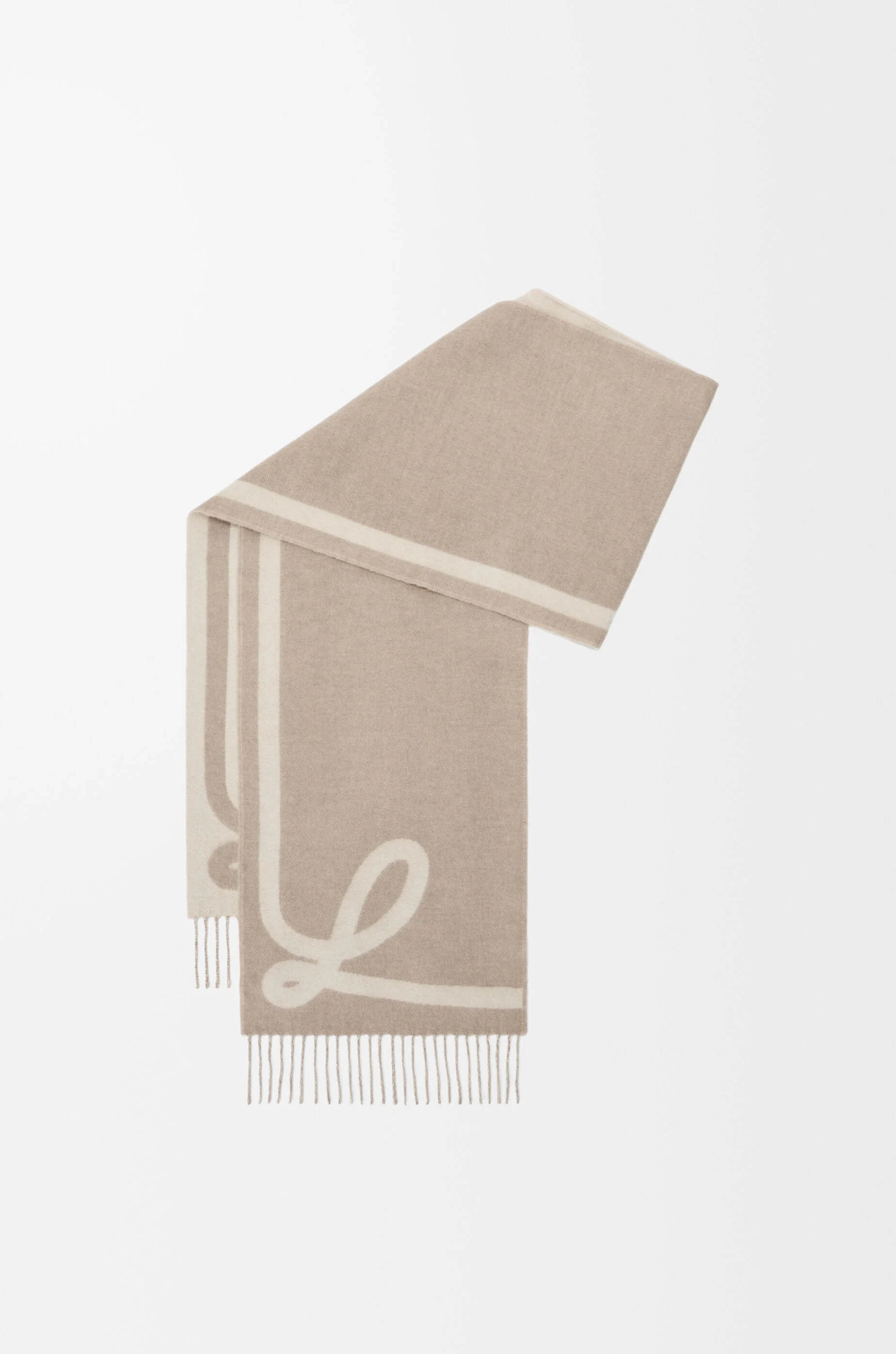 Scarf in wool and cashmere - 1