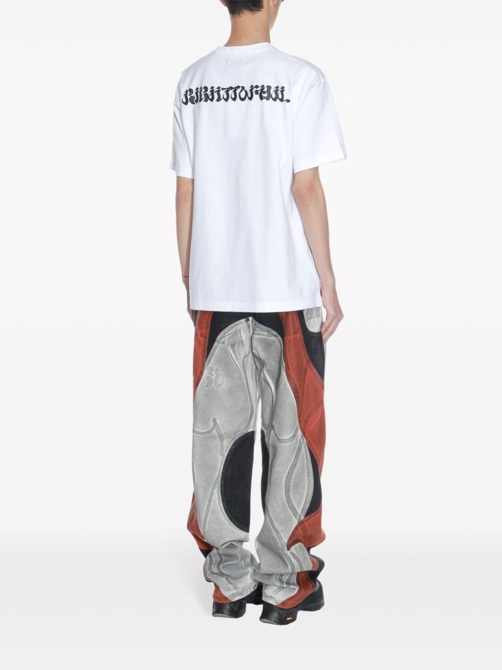 graphic-print cotton T-shirt - 4