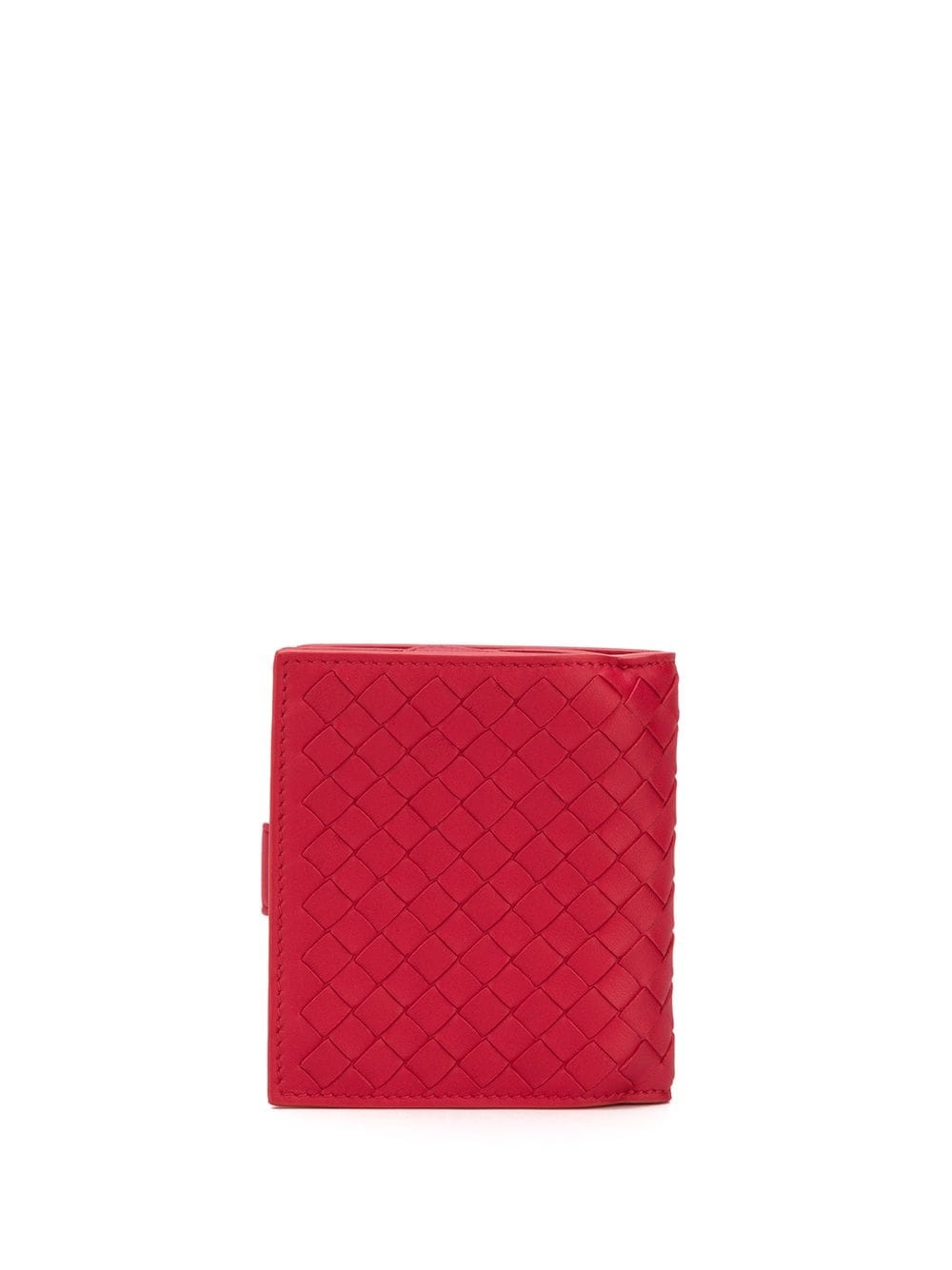 intrecciato weave mini wallet - 2