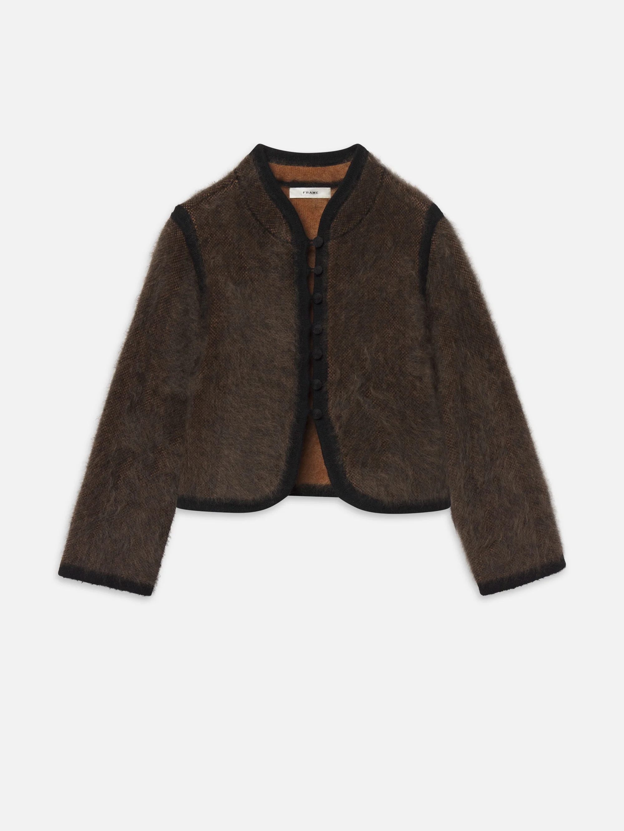 The Brushed Cashmere Salon Cardi - 1
