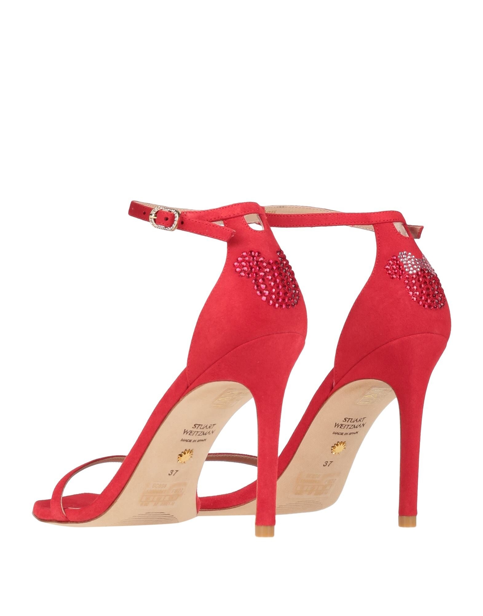 Red Women's Sandals - 3