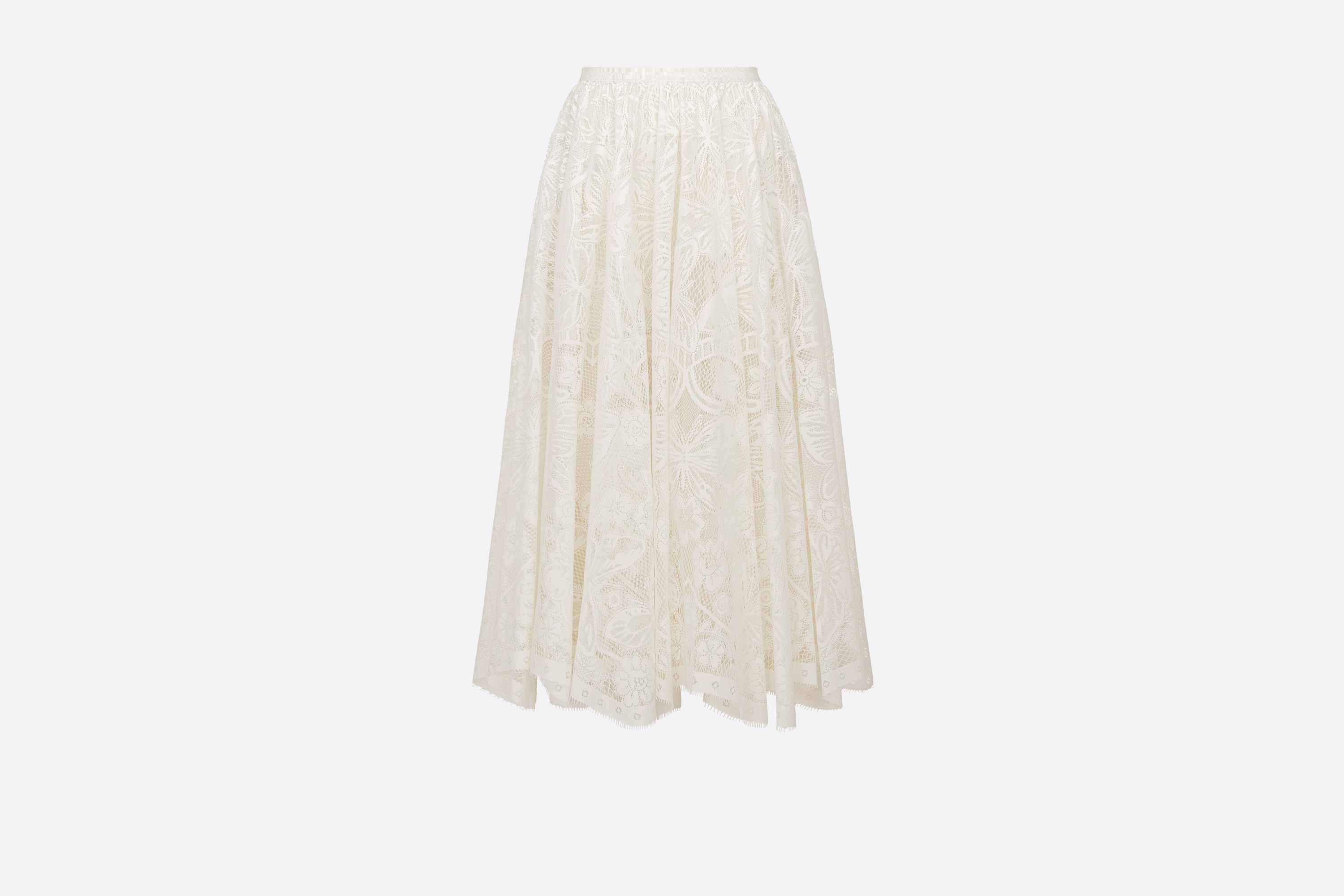 Flared Mid-Length Skirt - 1