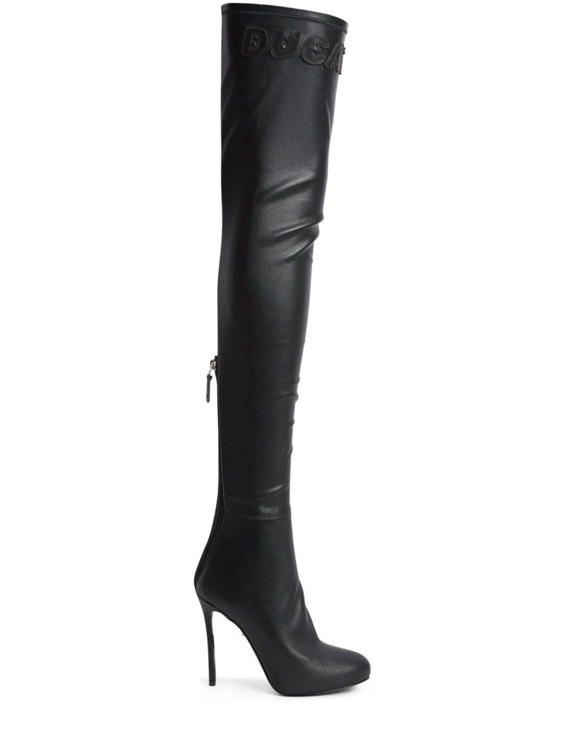 x Ducati leather over-the-knee boots 1