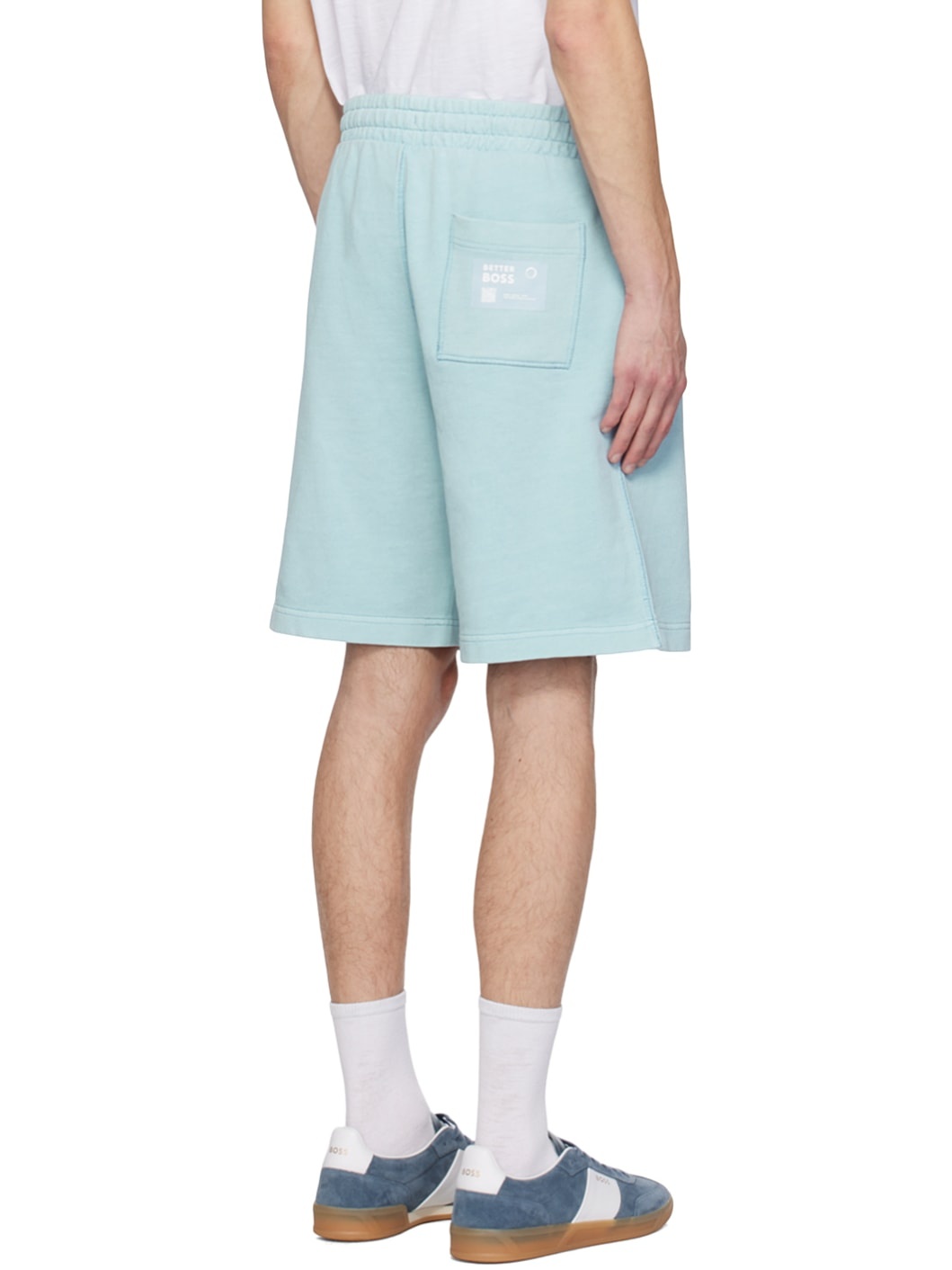 Blue Regular-Fit Shorts - 3