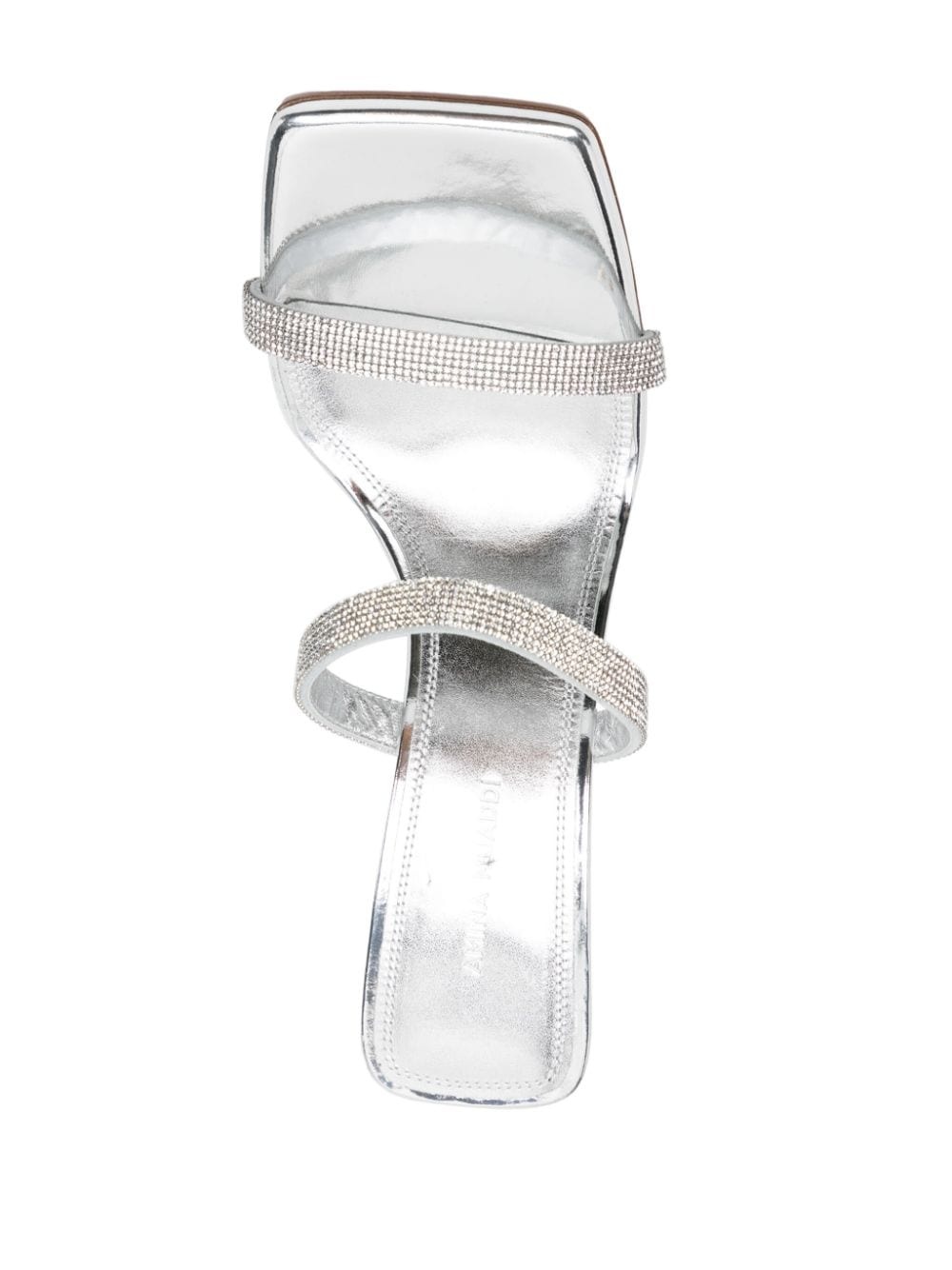 Rih 100mm crystal-embellished mules - 4
