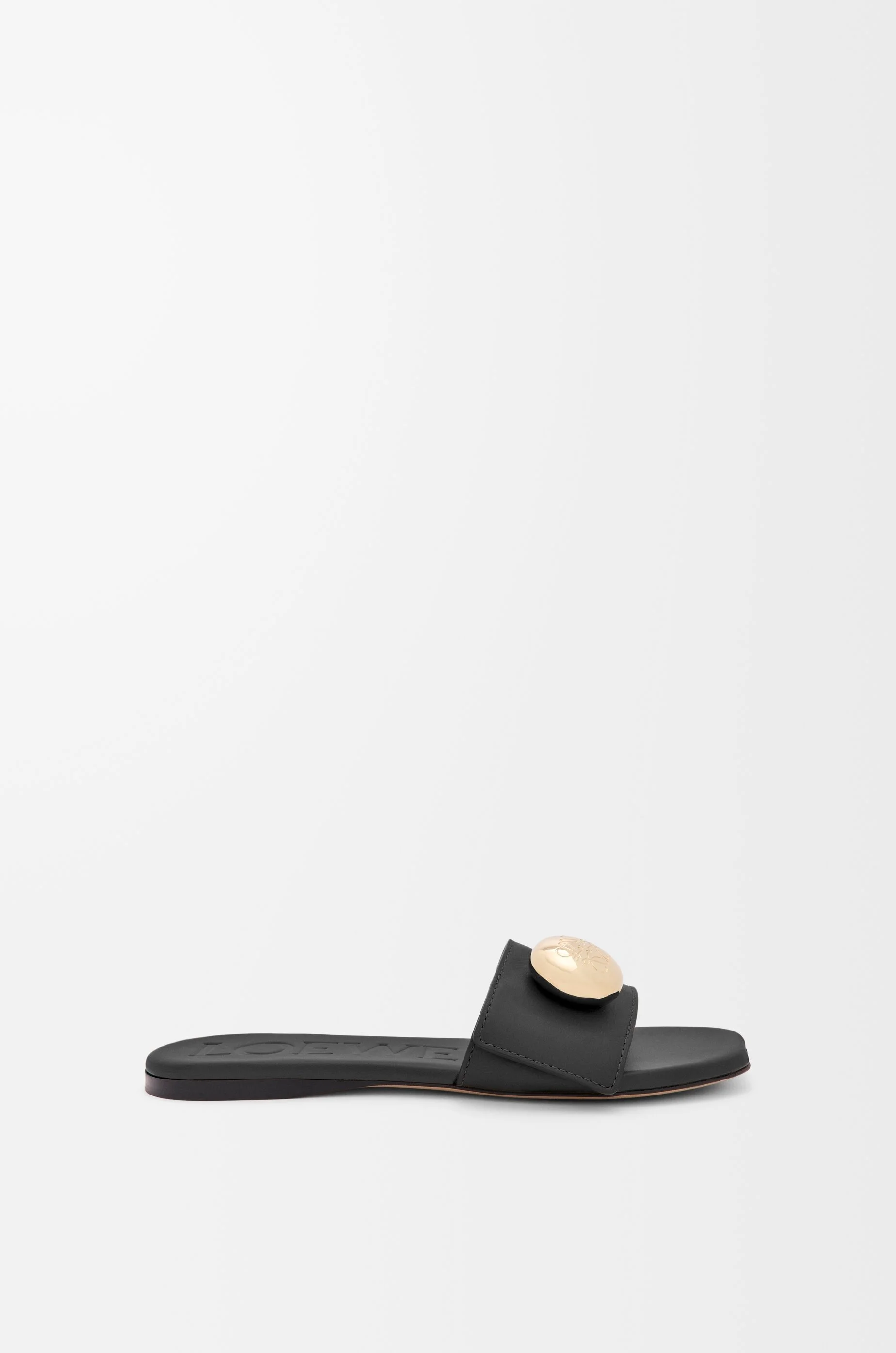Pebble slide in soft calfskin - 1