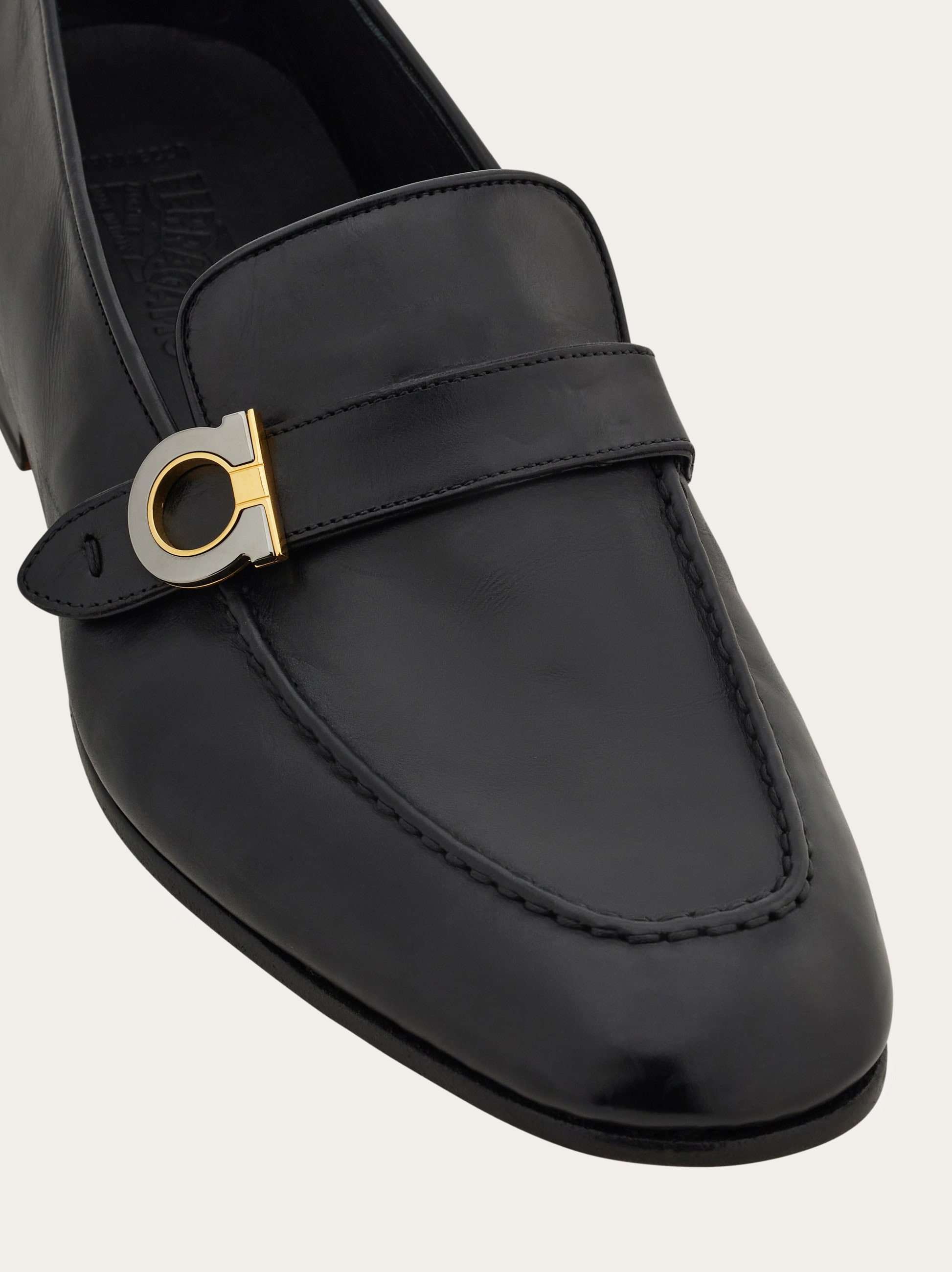 Tramezza loafer with Gancini ornament - 6