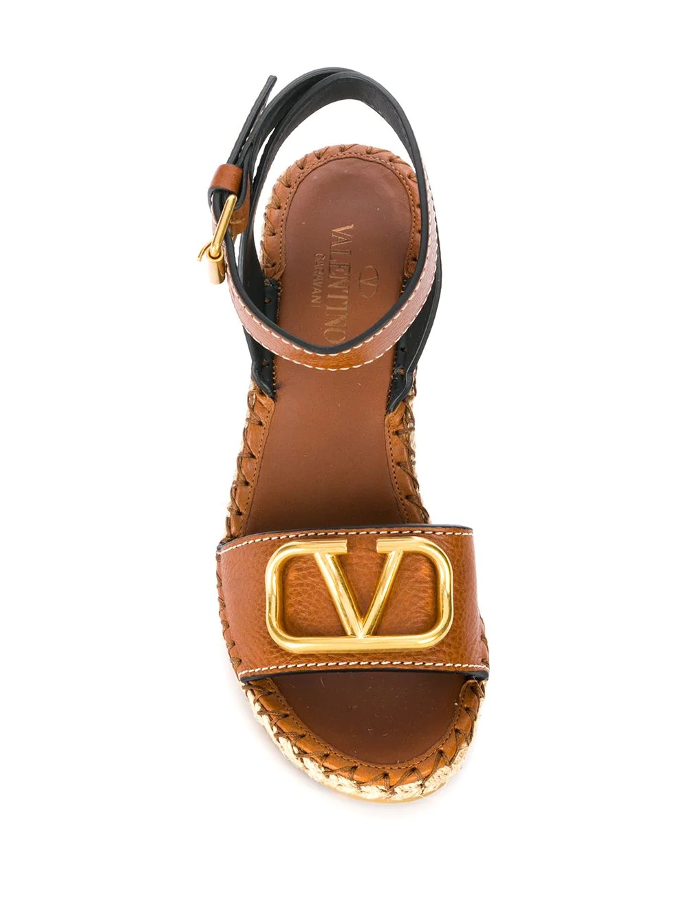 VLOGO wedge sandals - 4