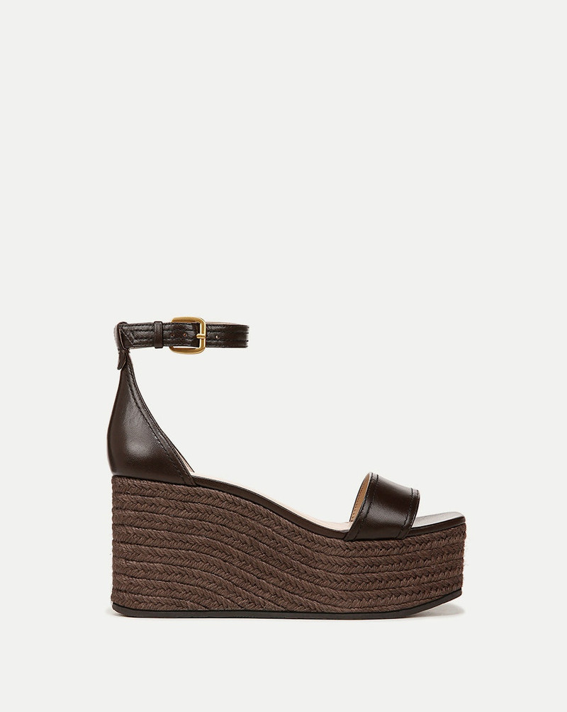 GIANNA RAFFIA WEDGE SANDAL 1