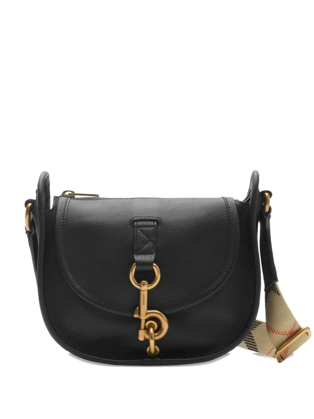 B-Buckle Saddle Cross Body Bag - 1