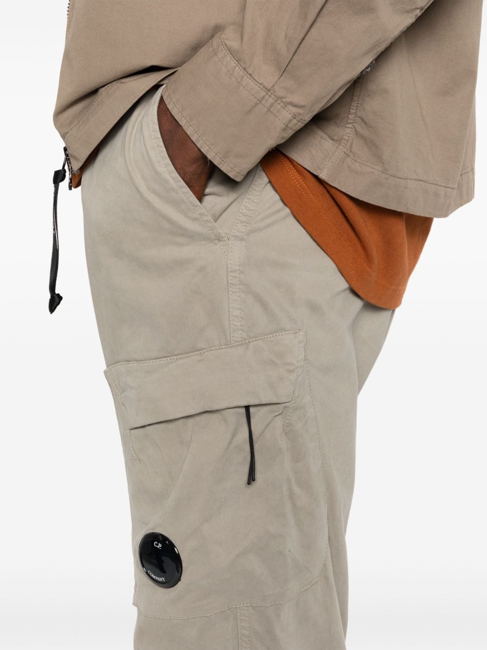 Sateen cargo pants - 5