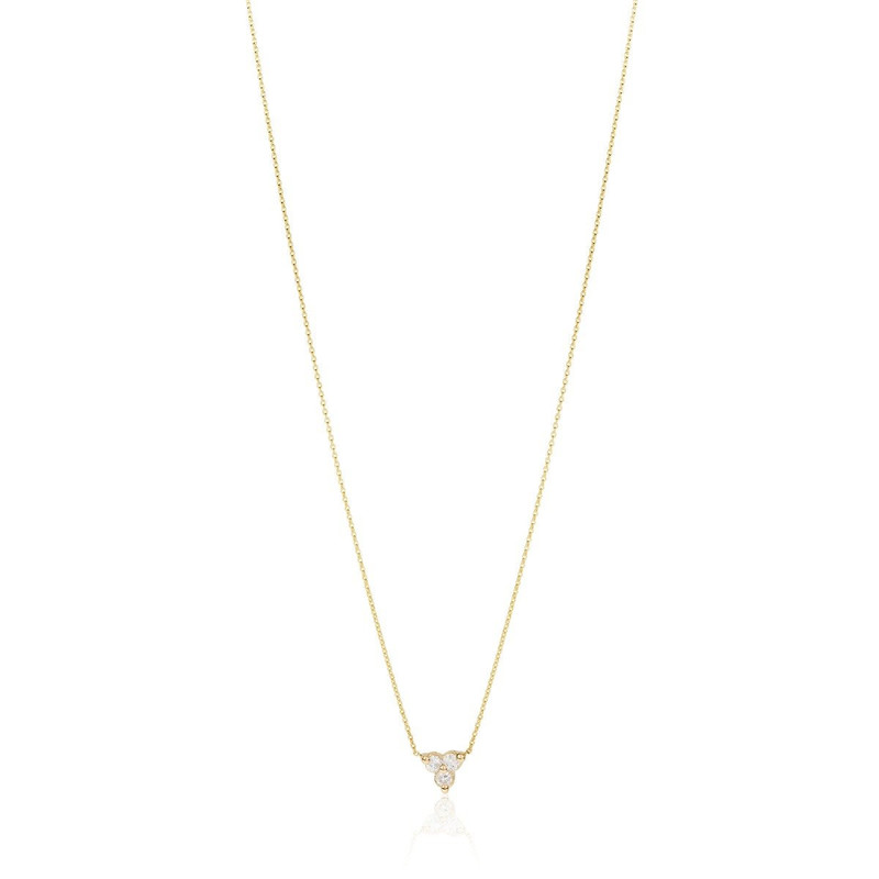 Diamond Triad Necklace 5