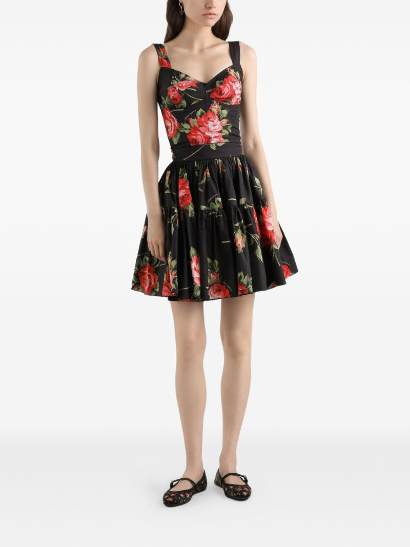 Dolce & Gabbana floral-print top outlook
