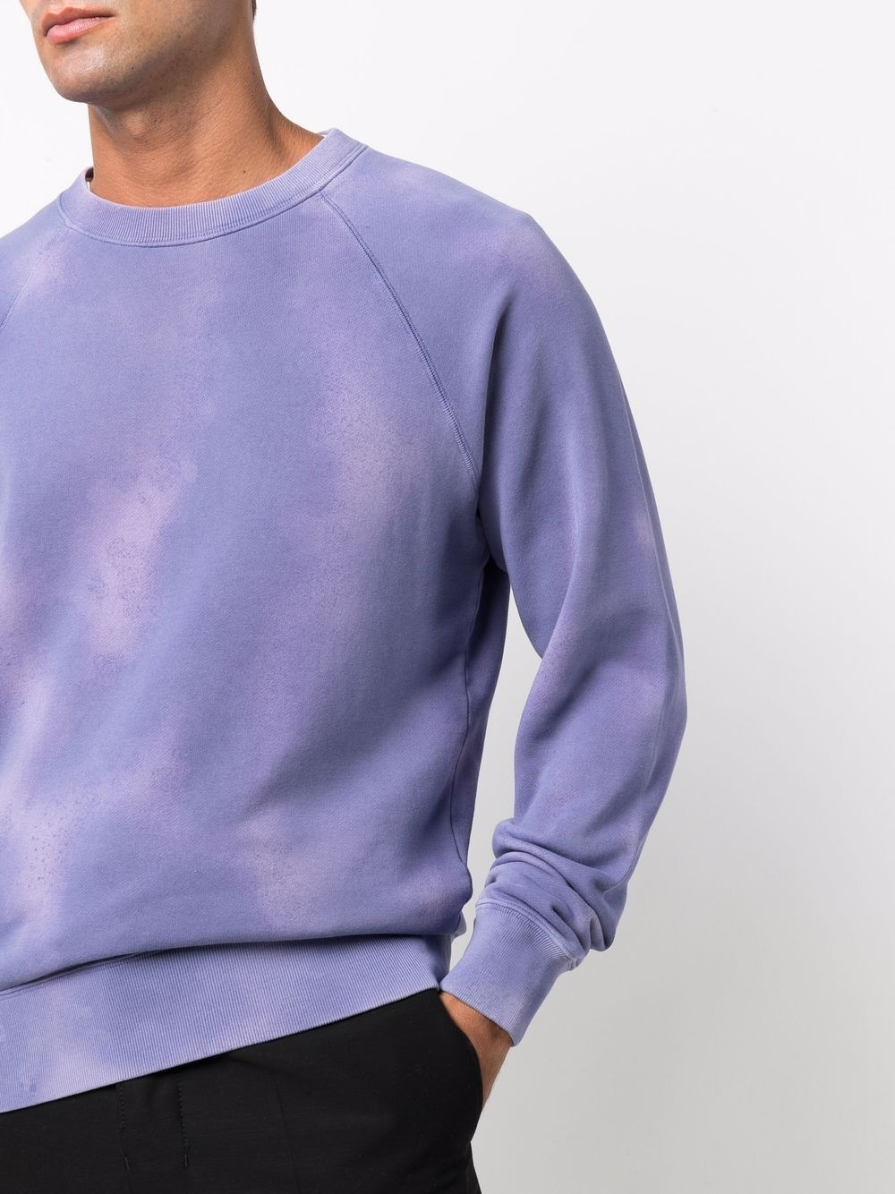 tie-dye crewneck sweatshirt - 5