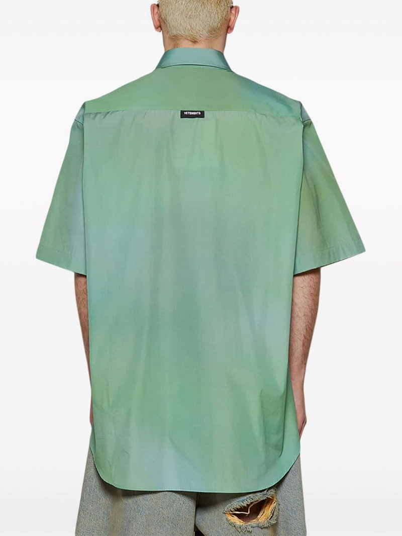 Anime-print cotton shirt 5