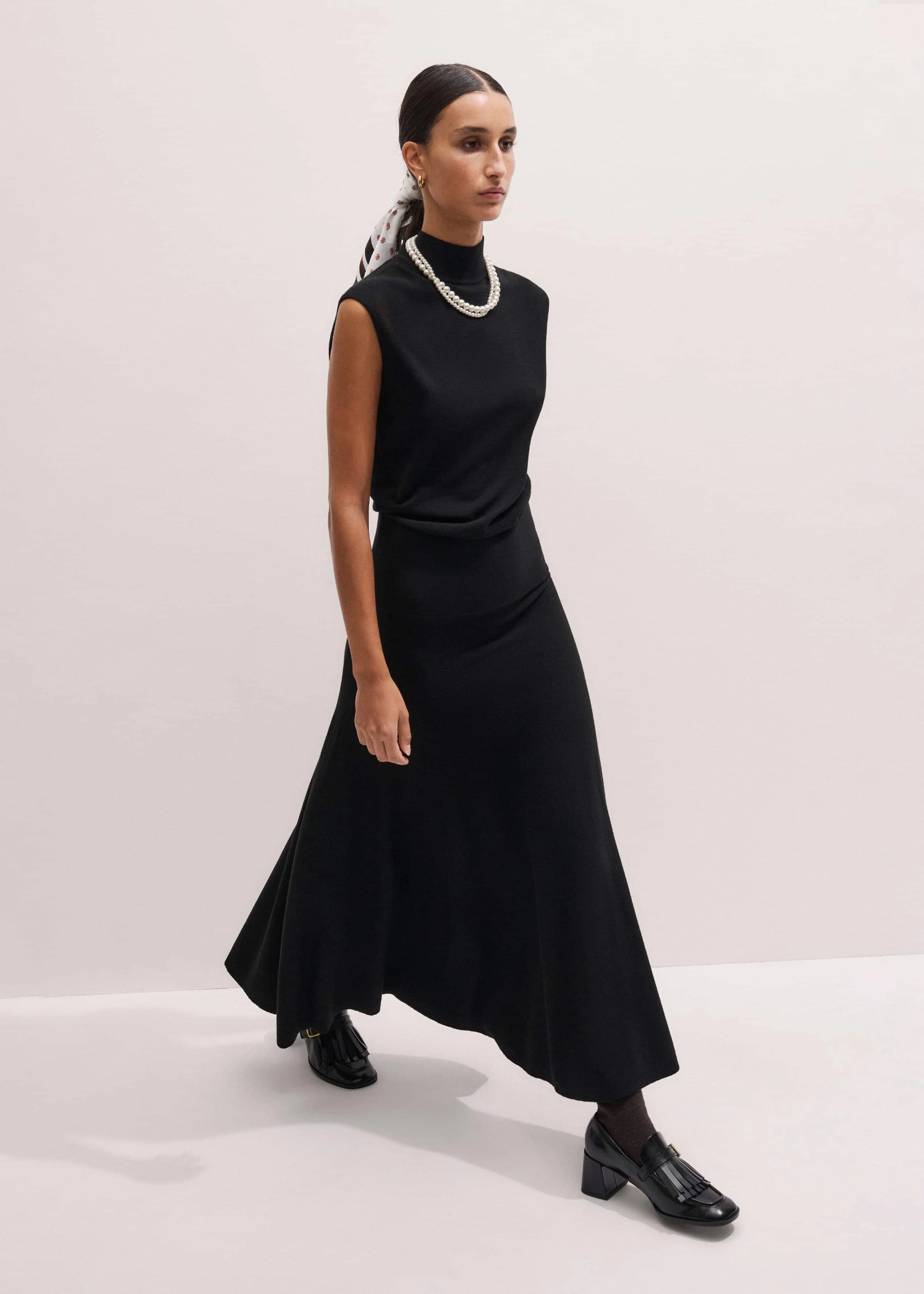 2-in-1 Knit Maxi Dress - 1