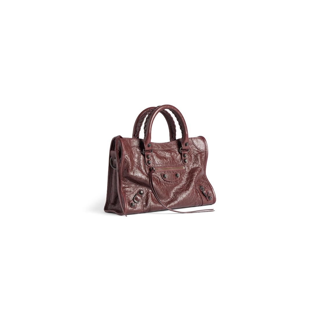 Women's Le City Bag Small in Dark Burgundy - 2