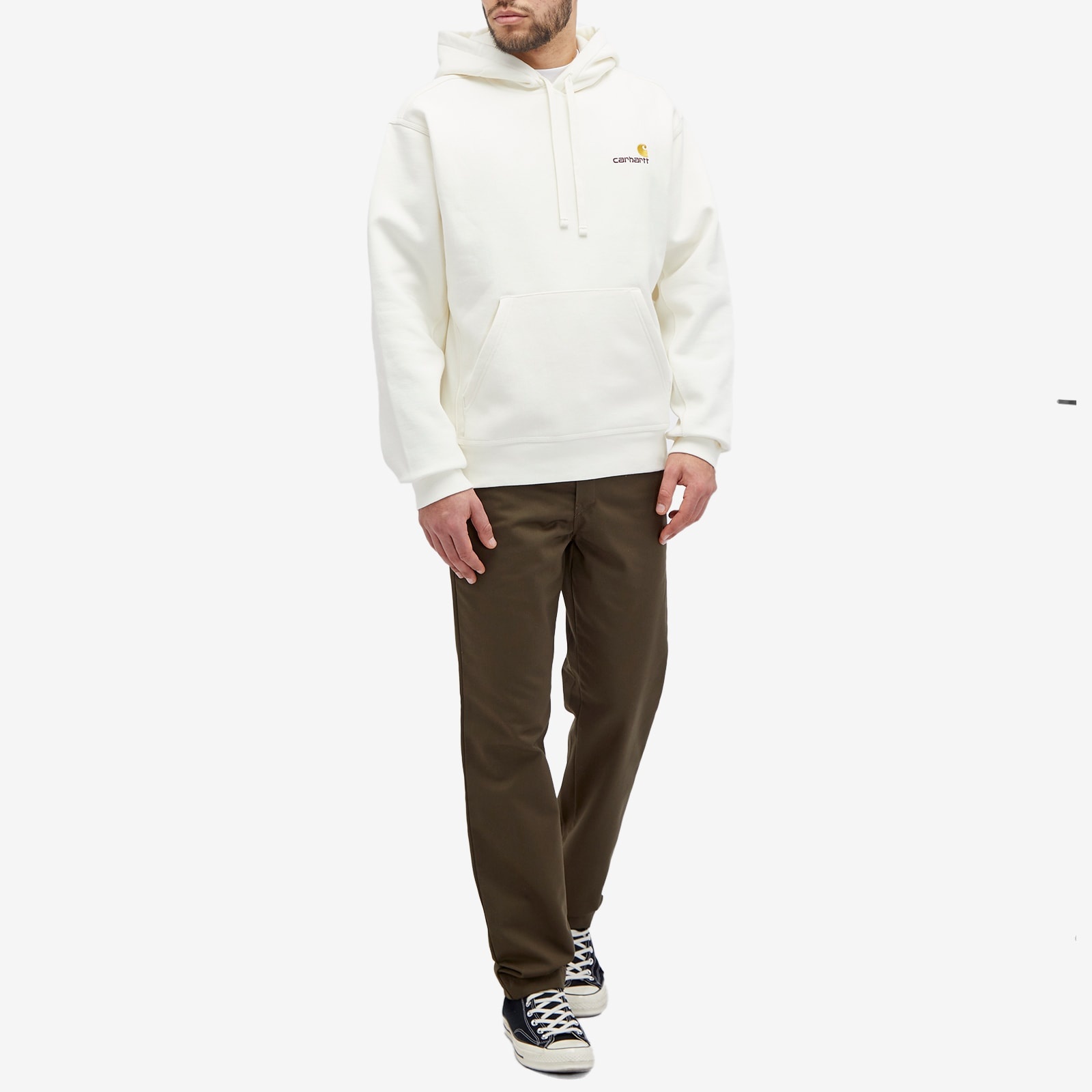 Carhartt WIP Hooded American Script Crew Sweat - 4