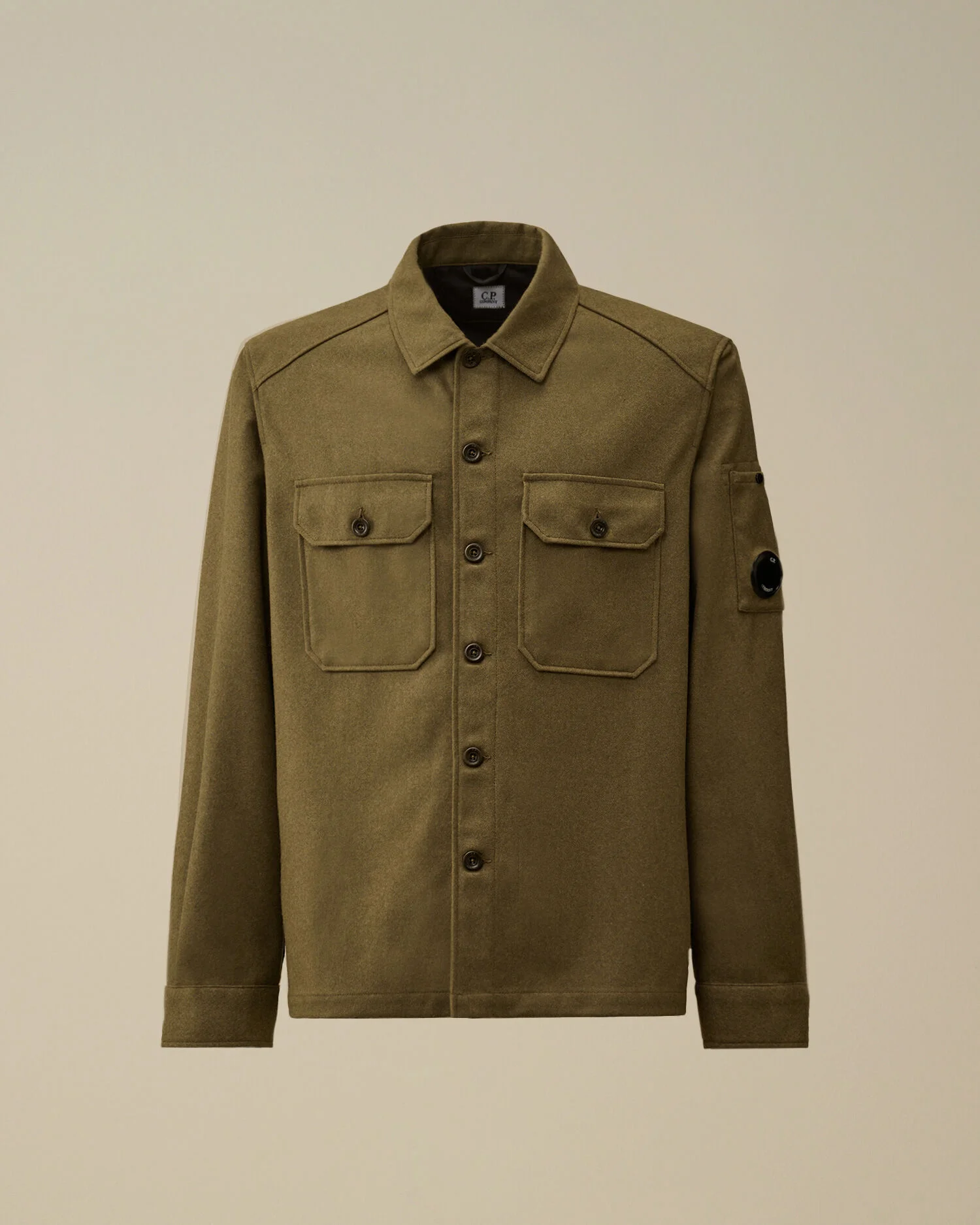 Felt Lens Overshirt - 1