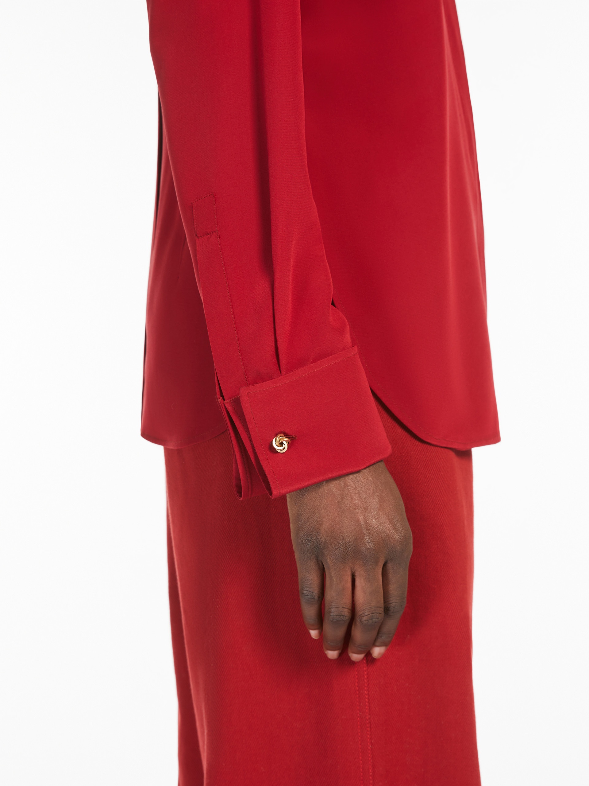 APOLLO Silk shirt with bow tie - 6