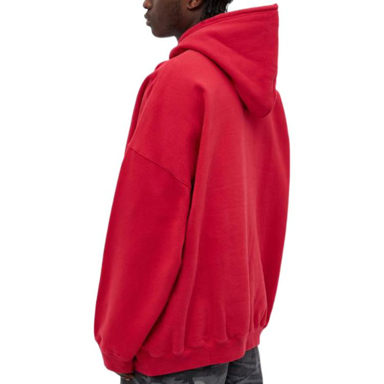 Balenciaga Your Logo Here Popover Hoodie 'Raspberry White' 651799-TKV83-6295 - 3