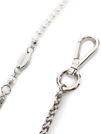 DSQUARED2 faux pearl-embellished chain outlook