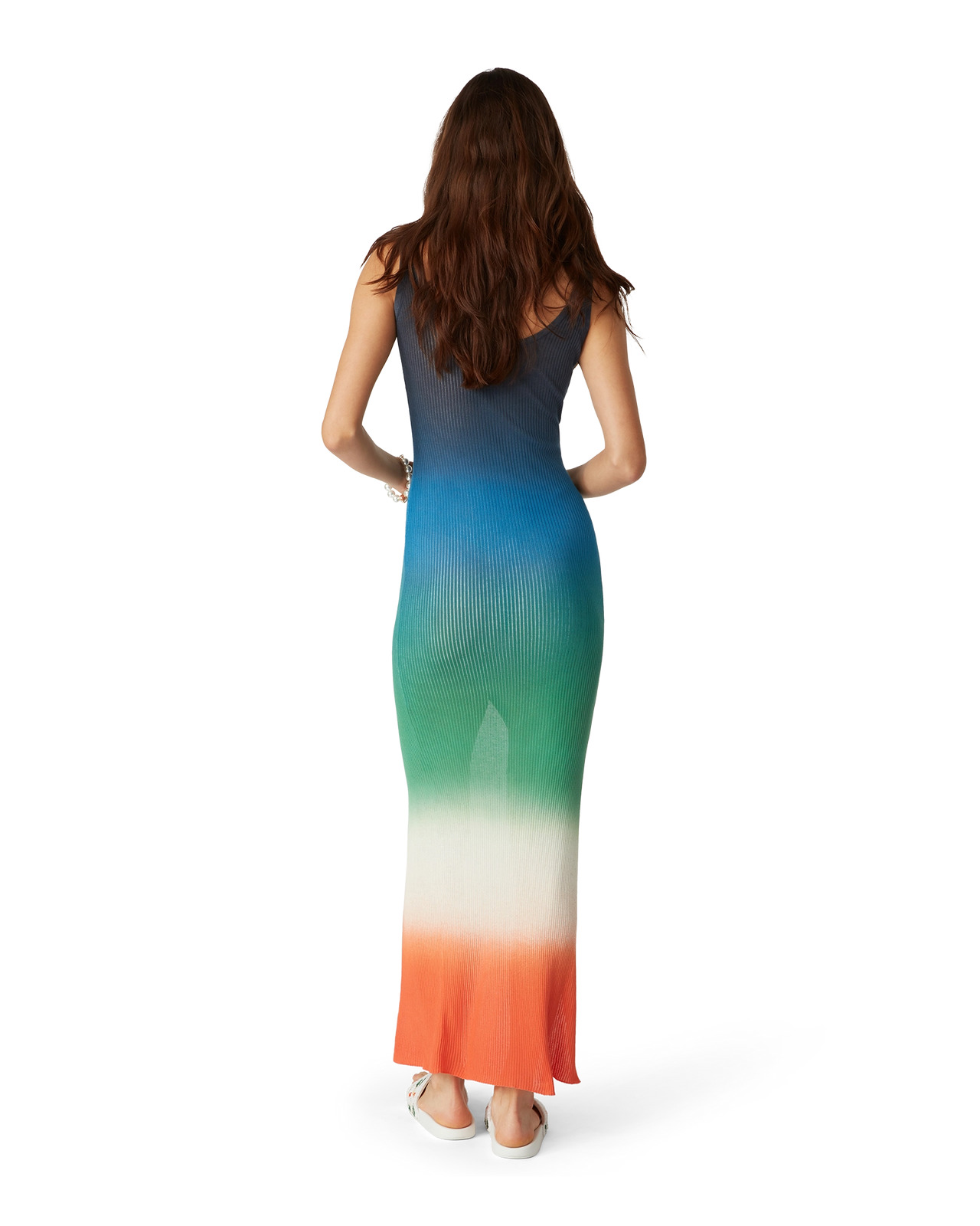 Gradient Rib Dress | Casablanca Paris - 3
