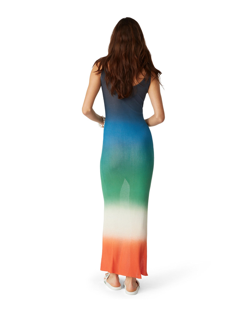 Gradient Rib Dress | Casablanca Paris 3