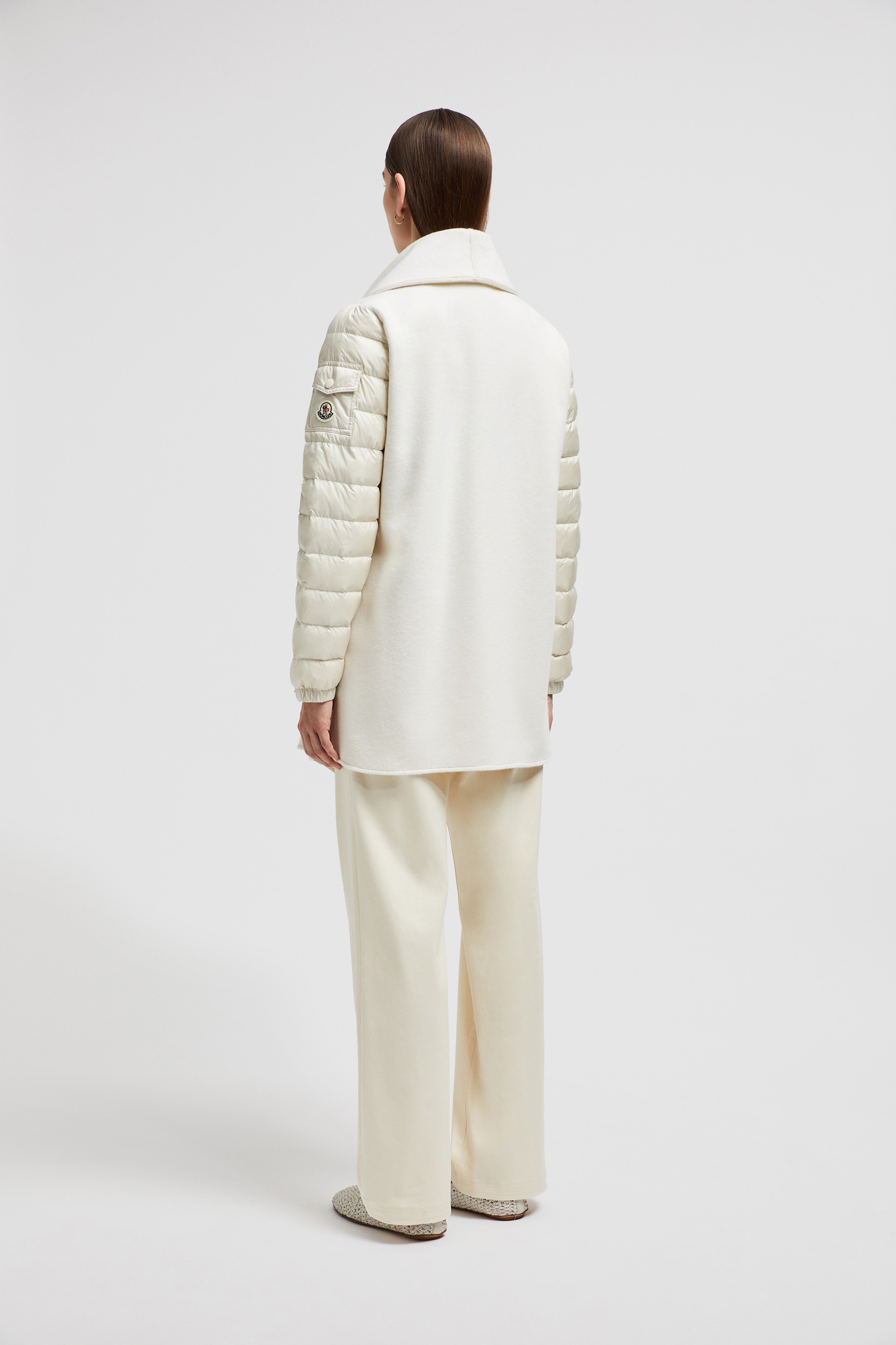 Padded Wool Felt Cape - 5