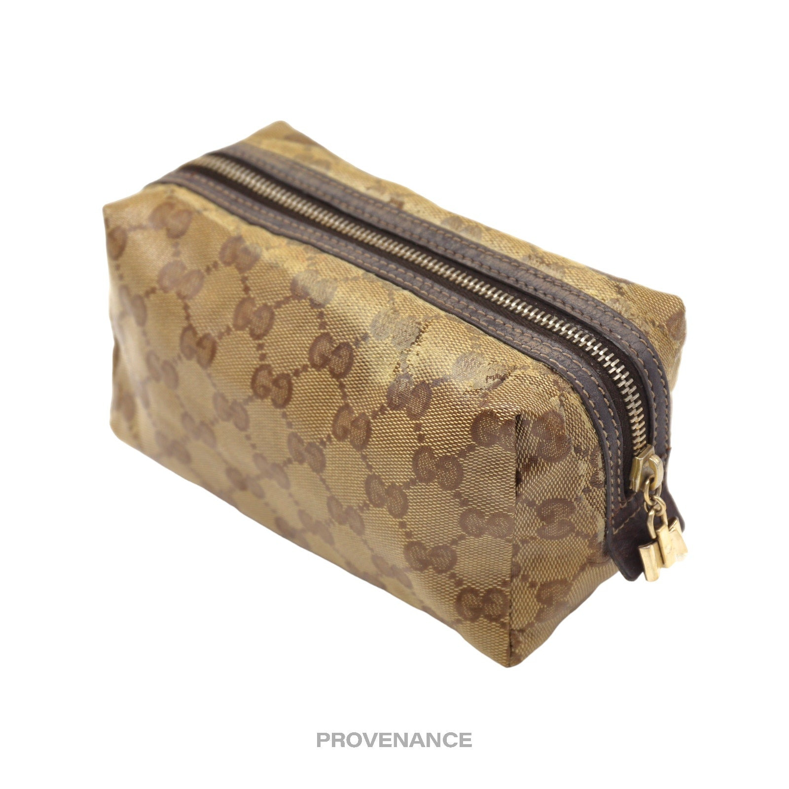 Gucci Zip Pouch - GG Canvas Glace - 4