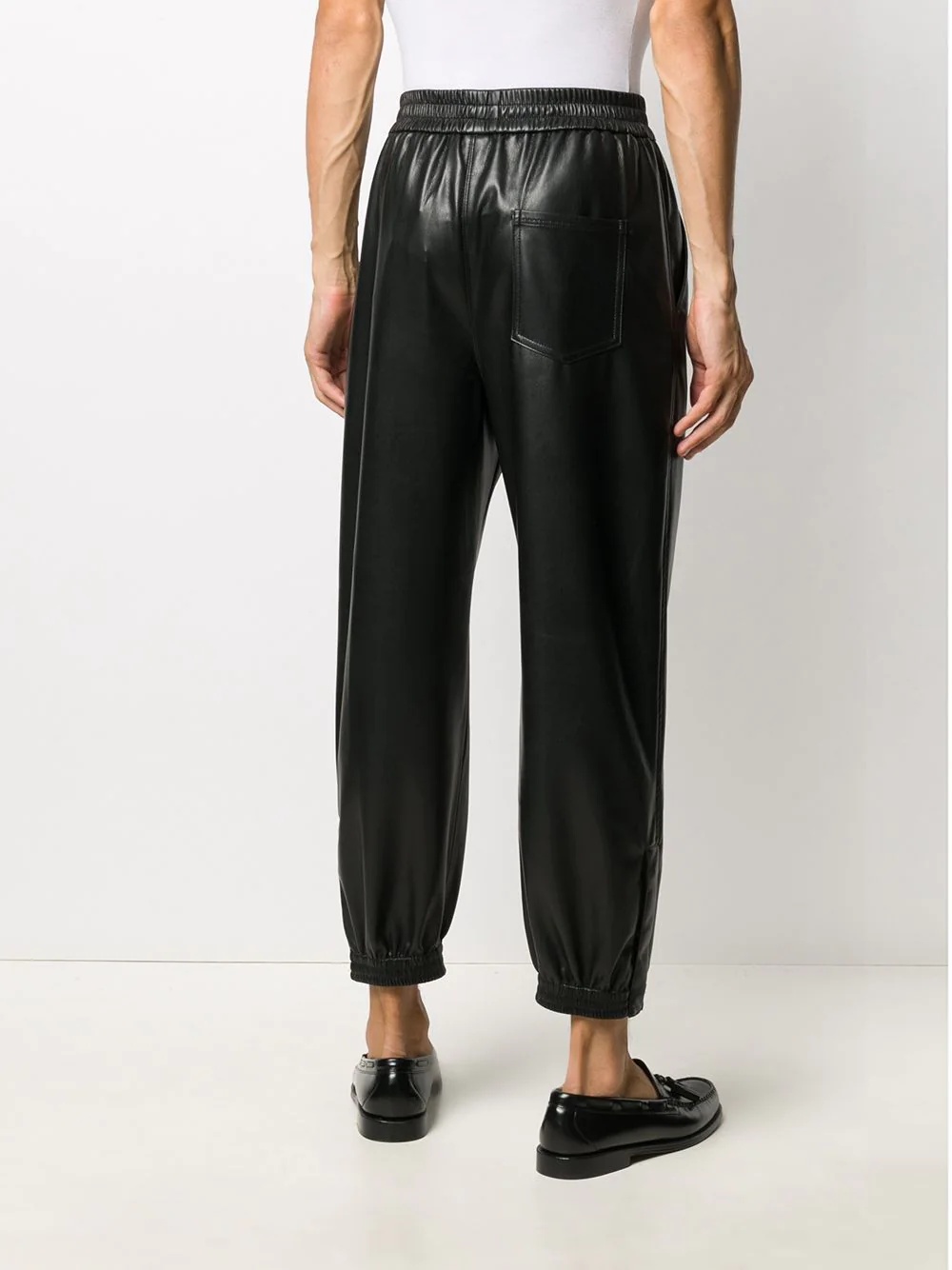 Goro faux-leather trousers - 4