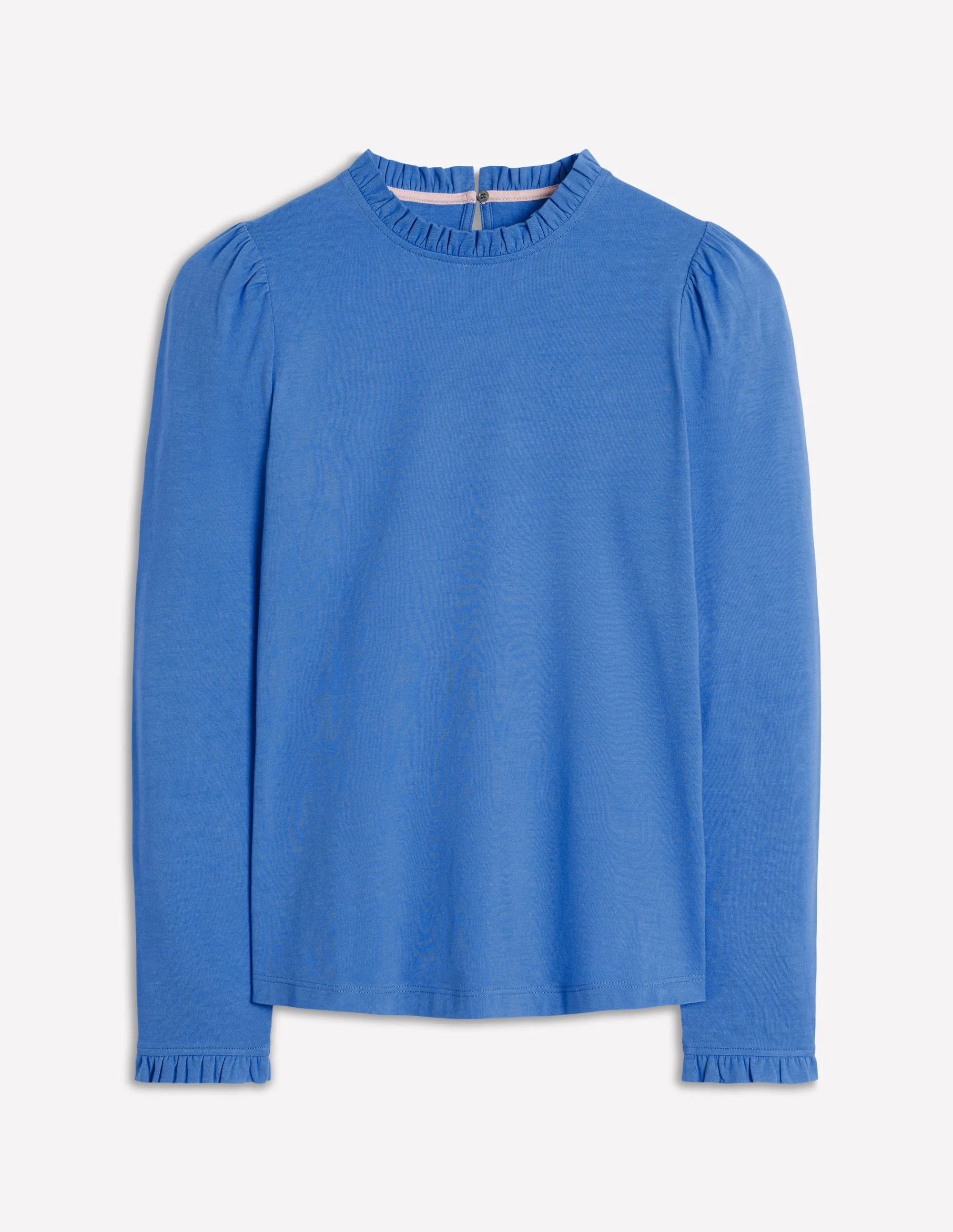 Supersoft Frill Detail Top-Meadow Spring - 1