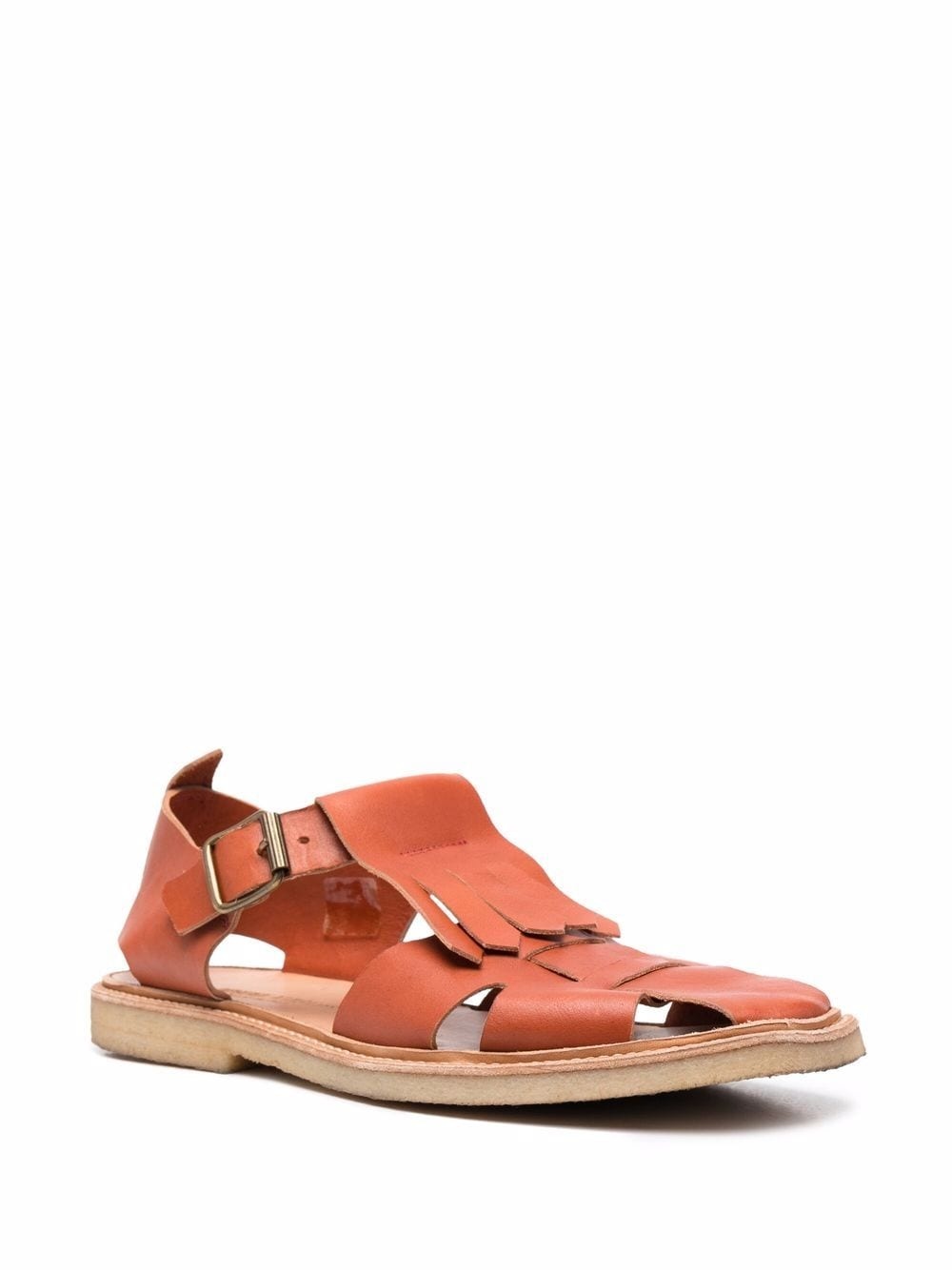 side-buckle fastening sandals - 2