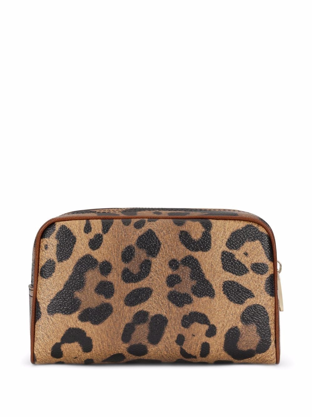 leopard-print make up bag - 2