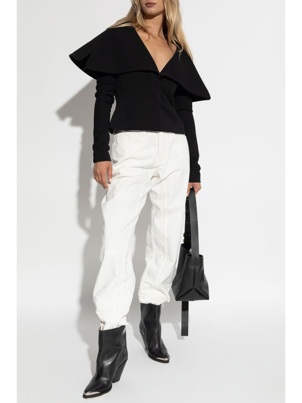 Jil Sander White Jeans - 3