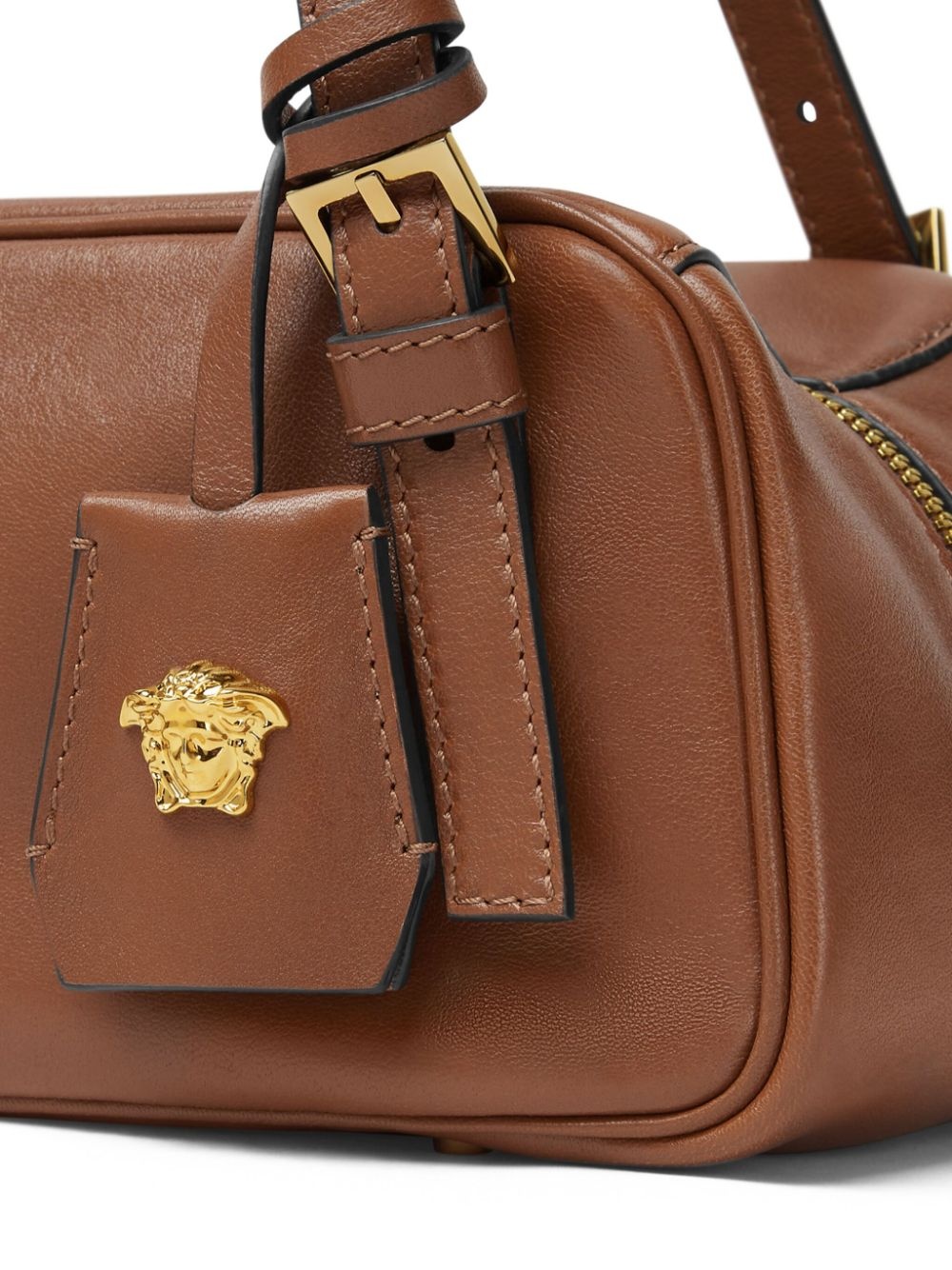 logo-lettering shoulder bag - 5