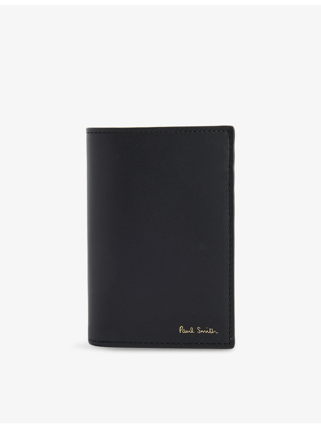 Bi-Fold Graphic-Print Leather Wallet - 1