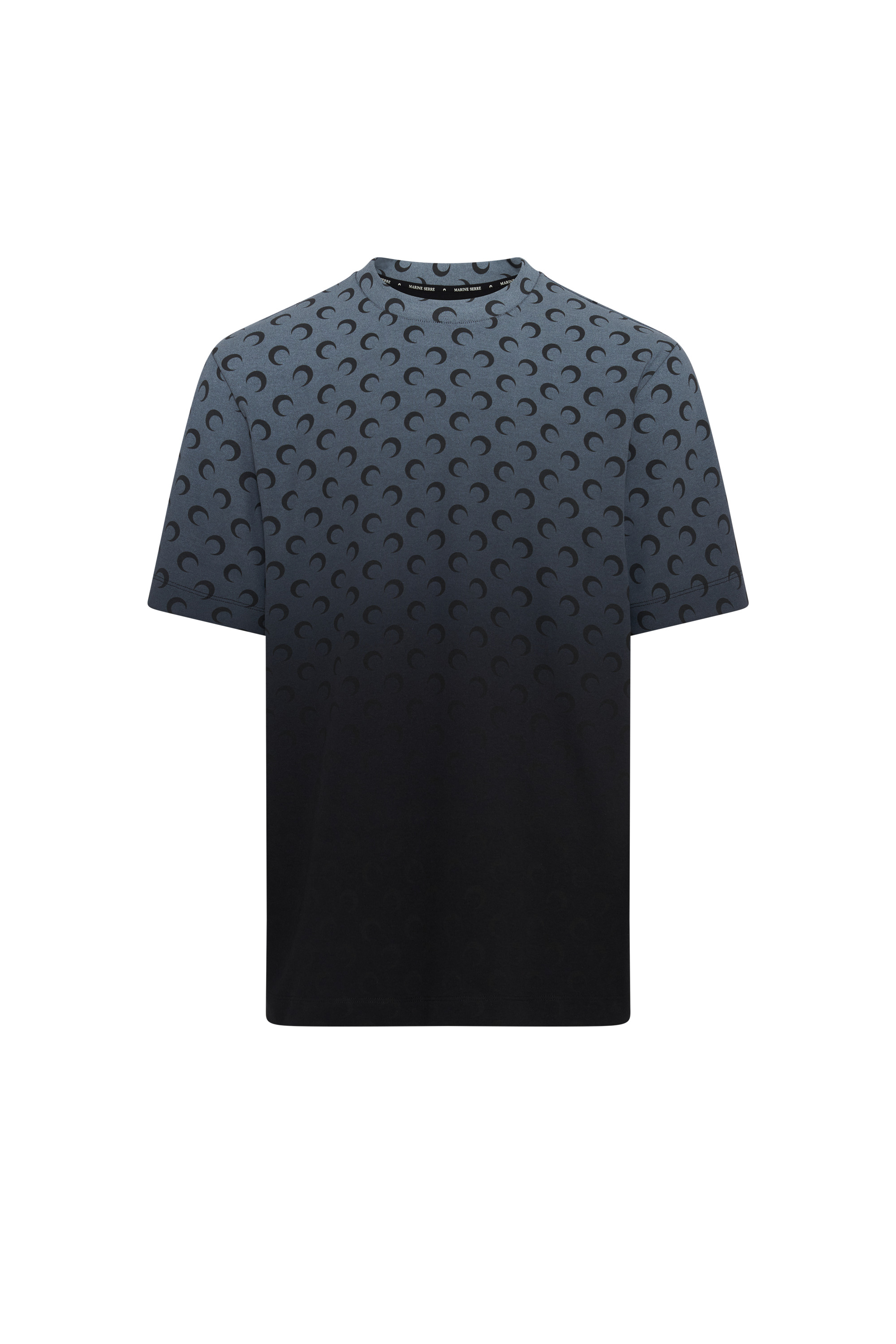 Marine Serre Cotton Jersey Loose Fit T-Shirt | REVERSIBLE