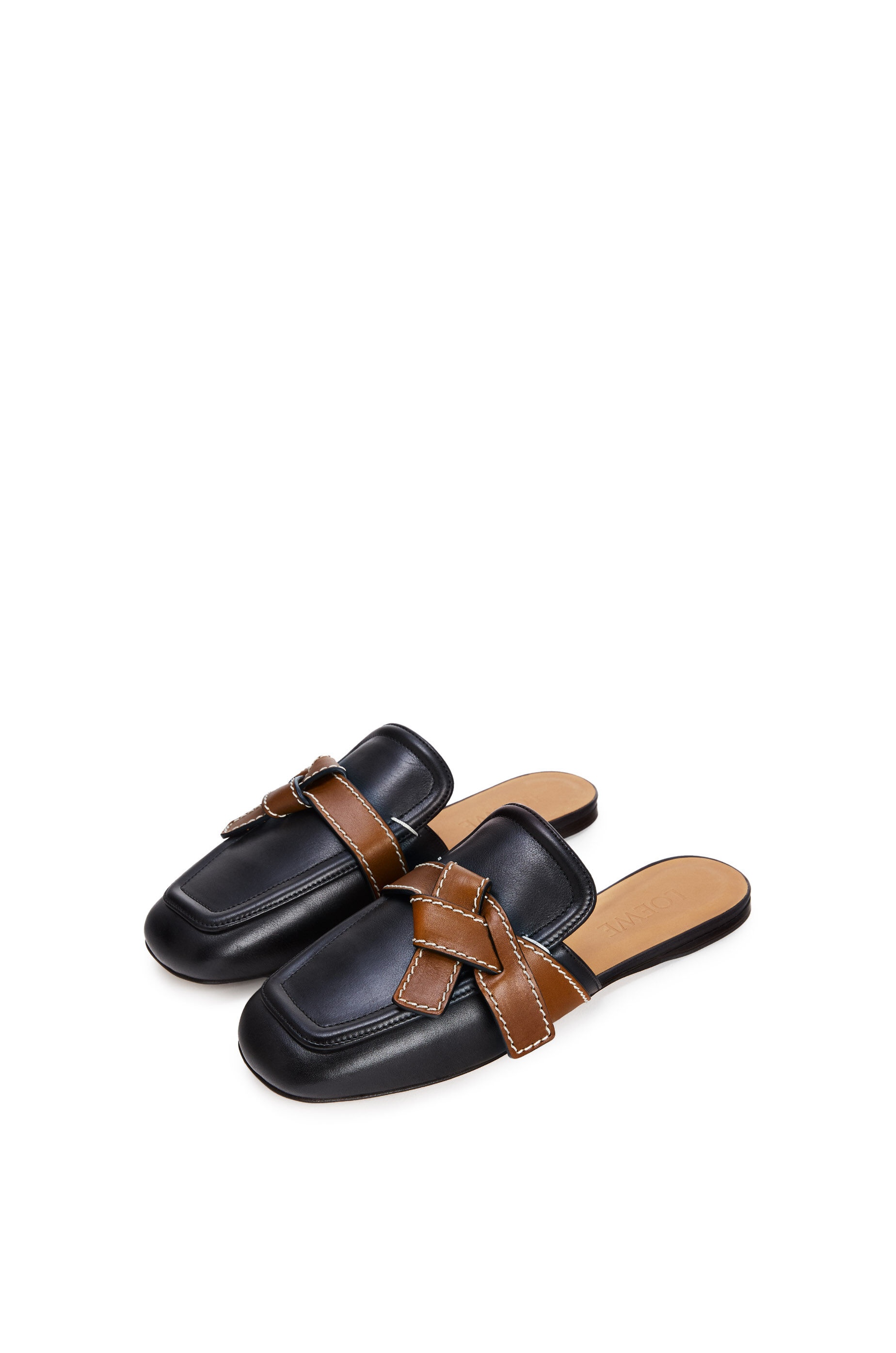 Gate flat mule in calfskin - 3