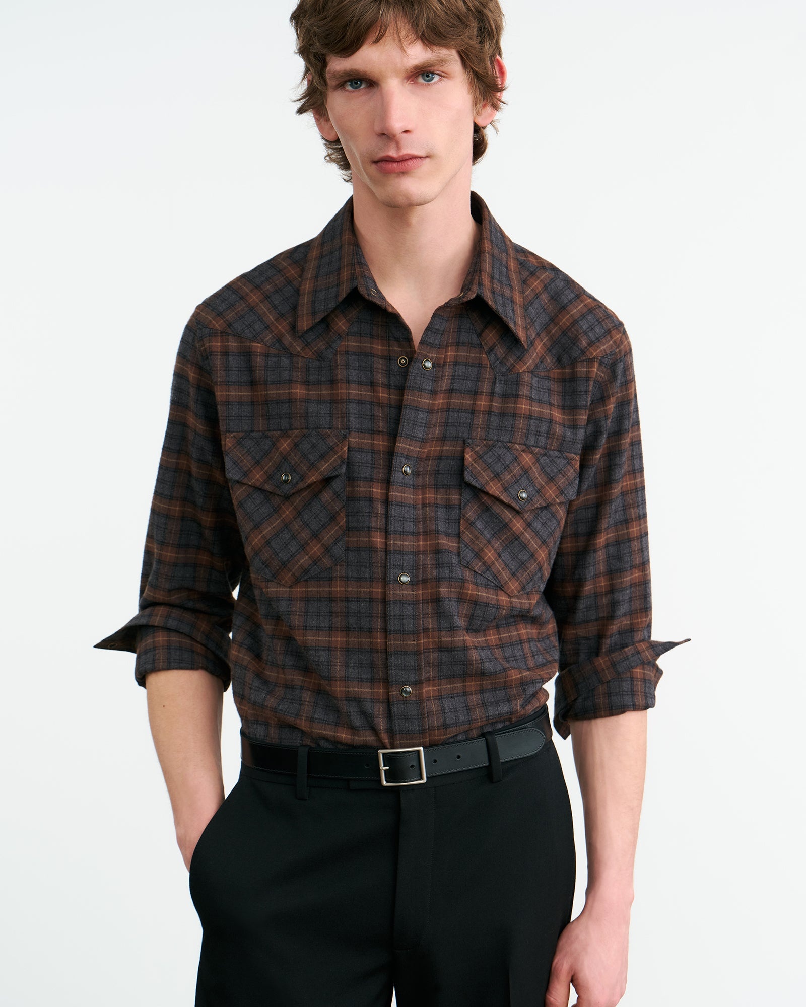 TRAVIS BUTTON UP SHIRT - 2
