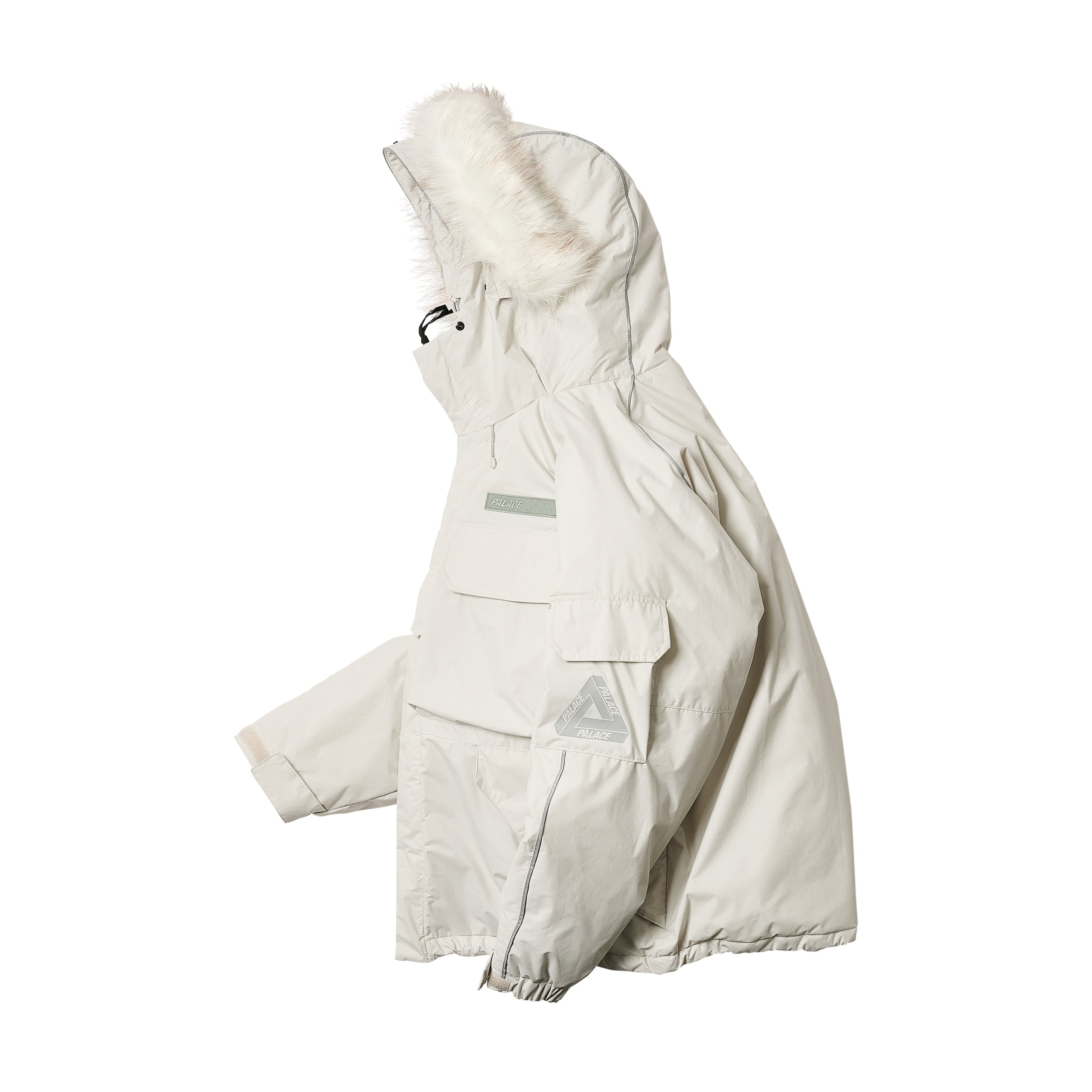 PALACE PCWCS HOODED JACKET ICE GREY | palace | REVERSIBLE