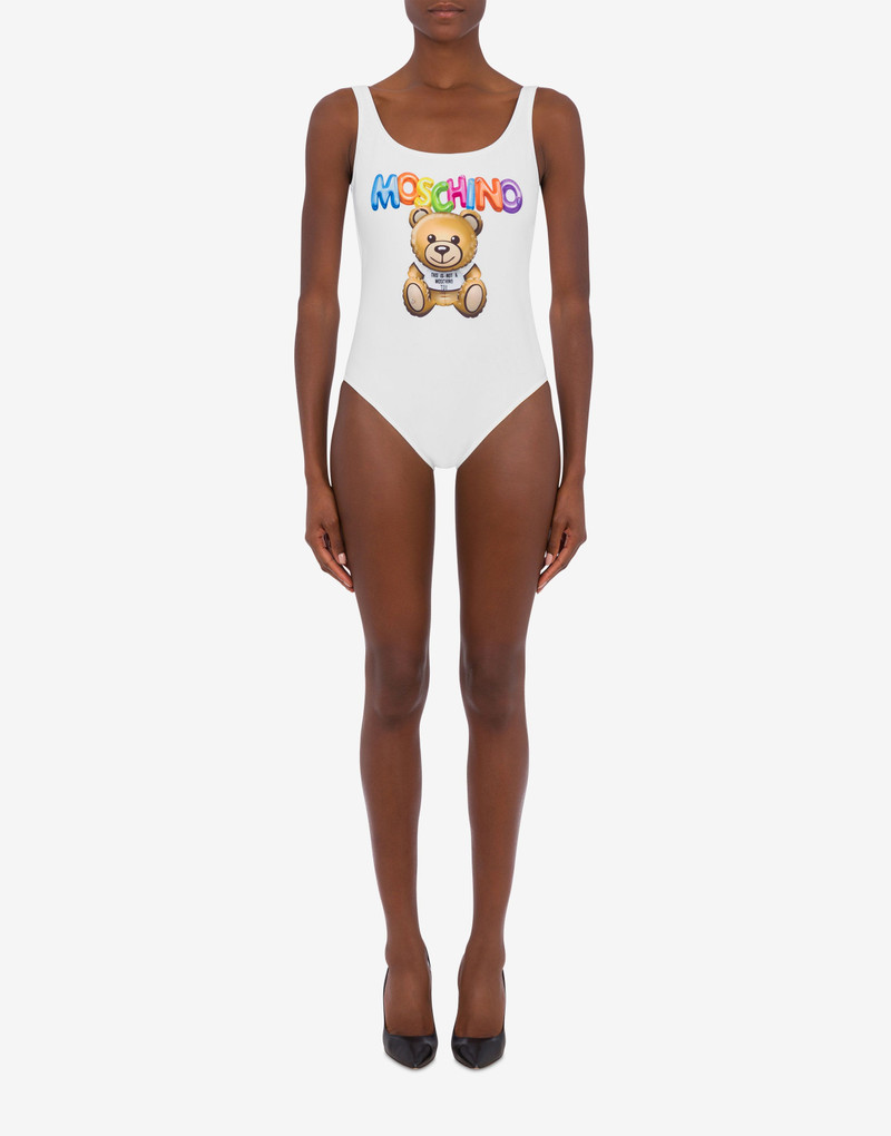 Moschino INFLATABLE TEDDY BEAR SWIMSUIT outlook