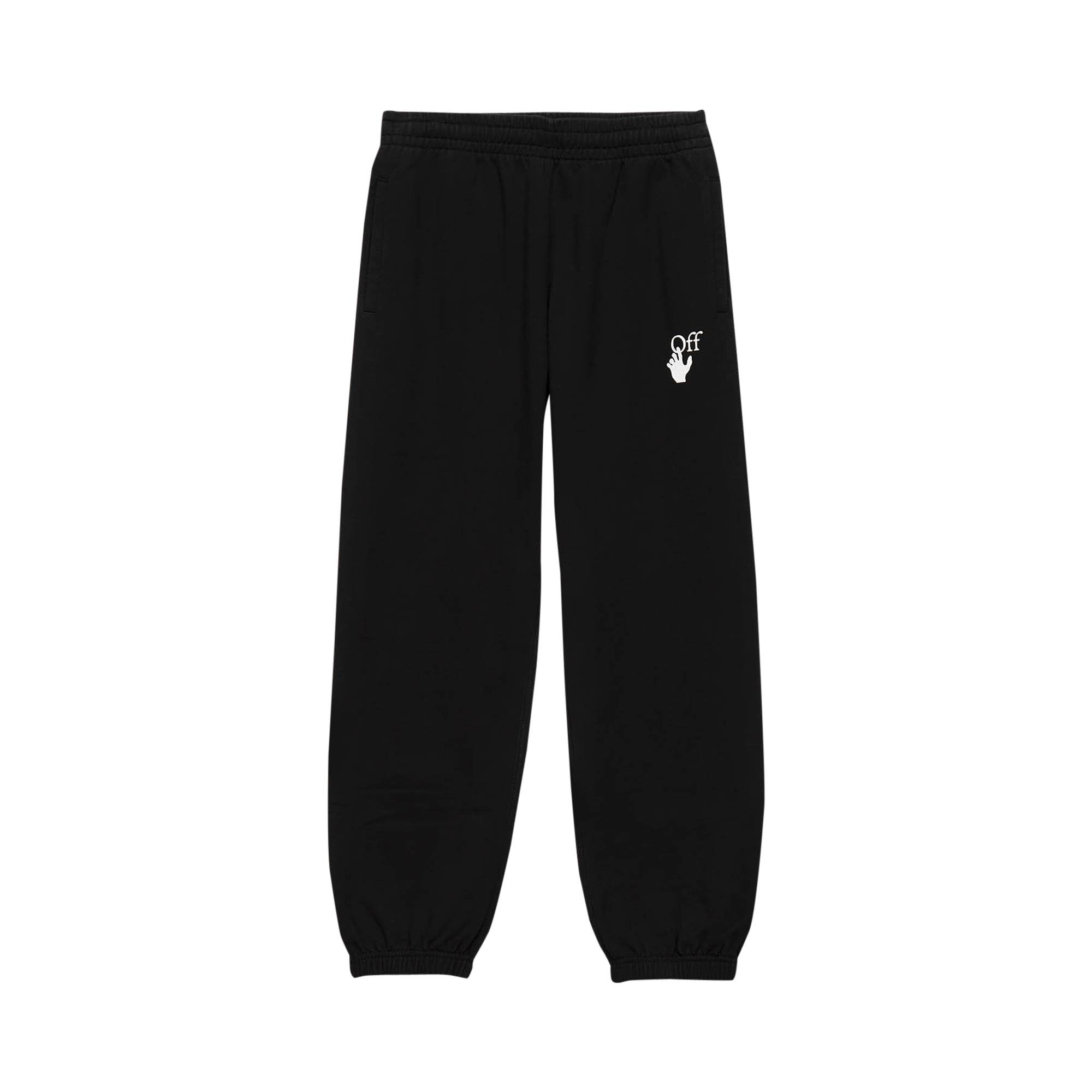 Off-White Marker Slim Sweatpant 'Black' - 1