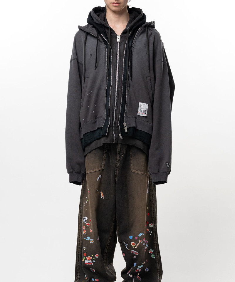 Triple Layered Zip-up Hoodie 8