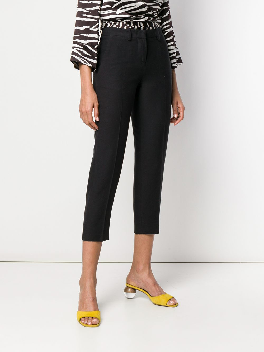 slim cropped trousers - 3