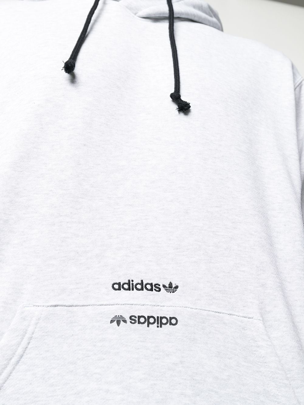 logo drawstring hoodie - 5